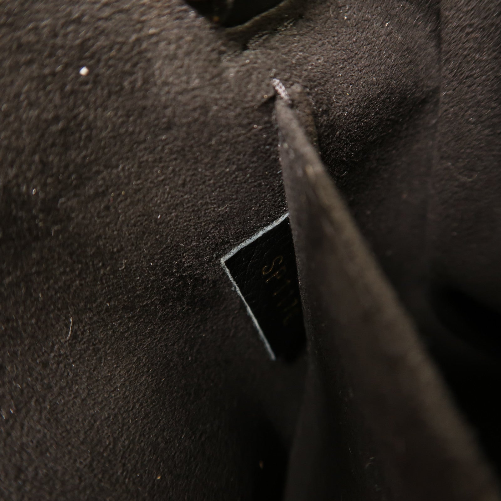 LOUIS VUITTON Monogram Empreinte Saint Germain BB金扣鏈帶肩背袋