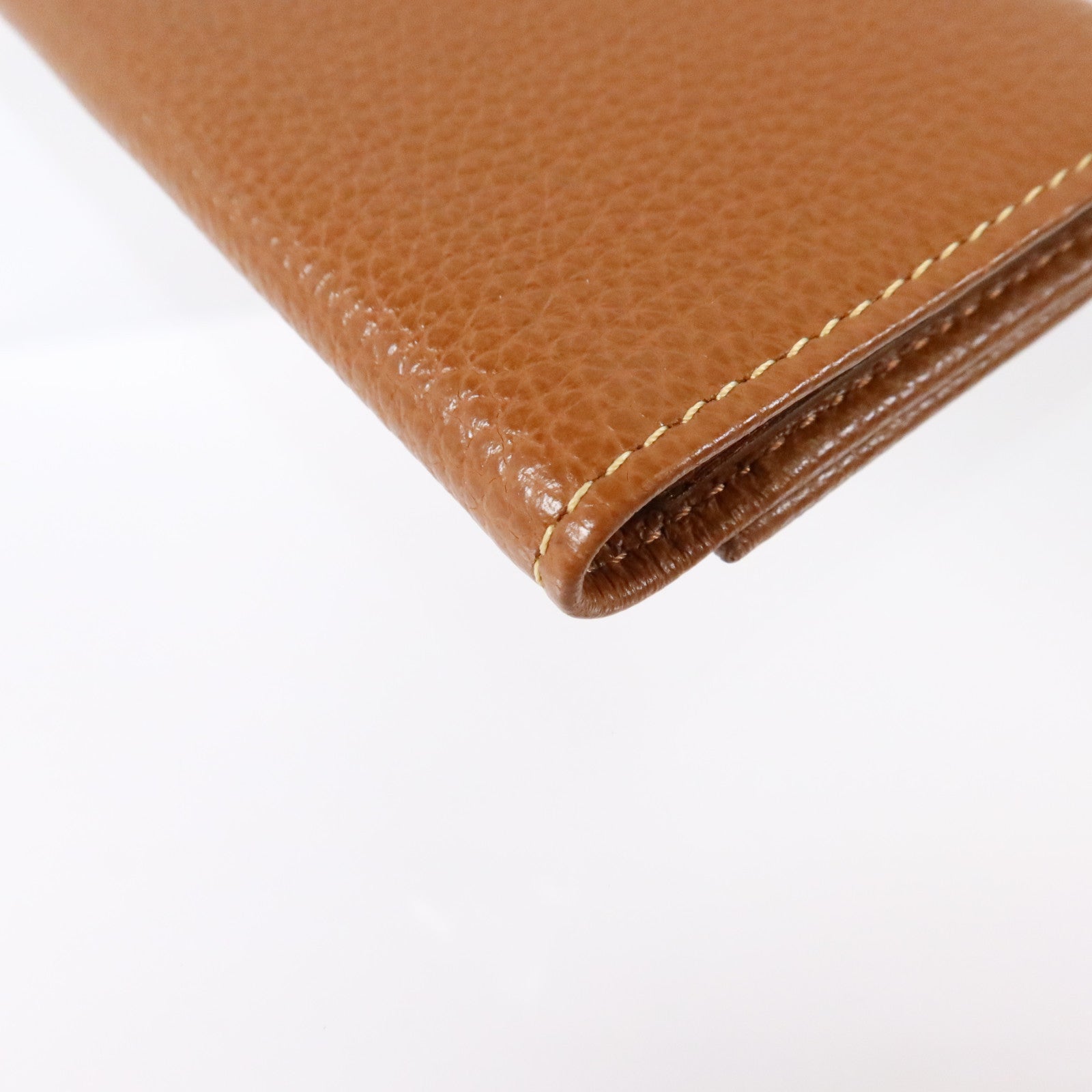 Longchamp 牛皮皮革Key case銀扣鎖匙套