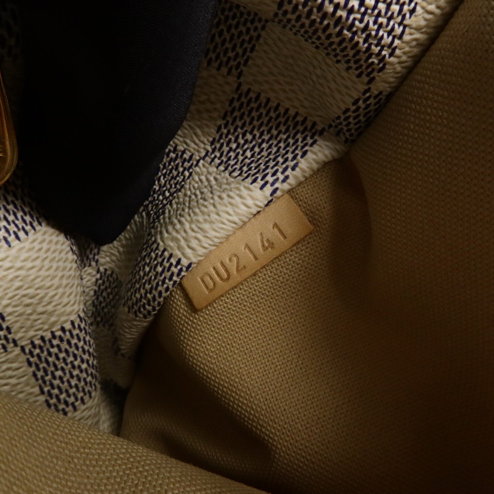LOUIS VUITTON Damier Azur Totally MM肩背袋