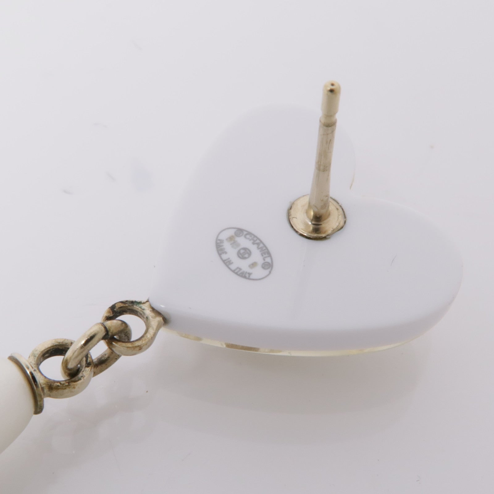 CHANEL 金屬/PVC Earrings 耳環