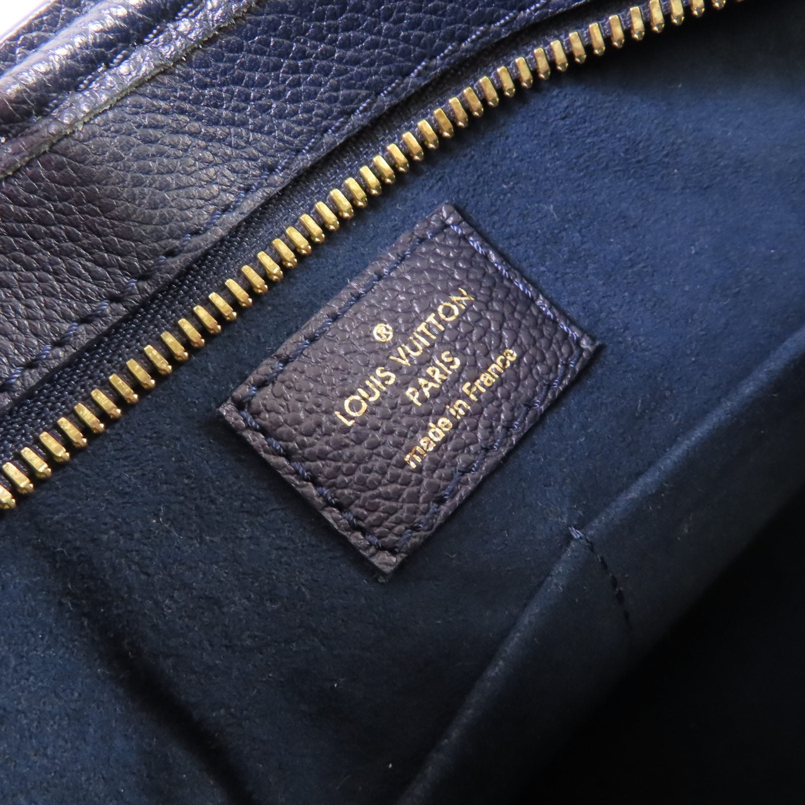 LOUIS VUITTON Monogram Popincourt PM 2Way Shoulder Bag金扣手挽肩背兩用袋啡色/寶藍色