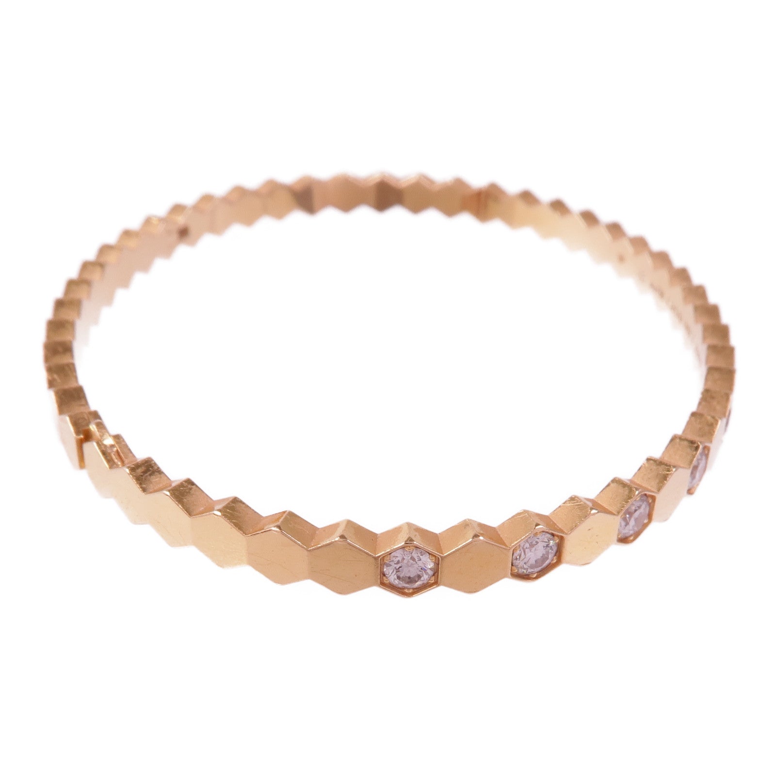 Chaumet 18K玫瑰金Bee My Love手鐲