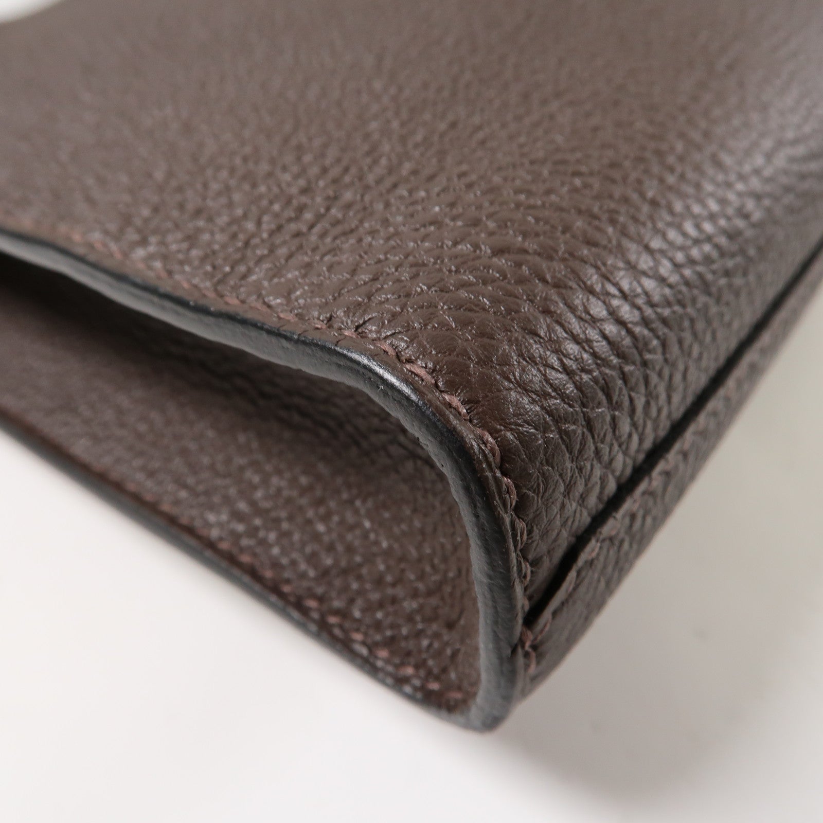 HERMES Togo皮革Sac A Depeches Messenger 29銀扣肩背袋啡色