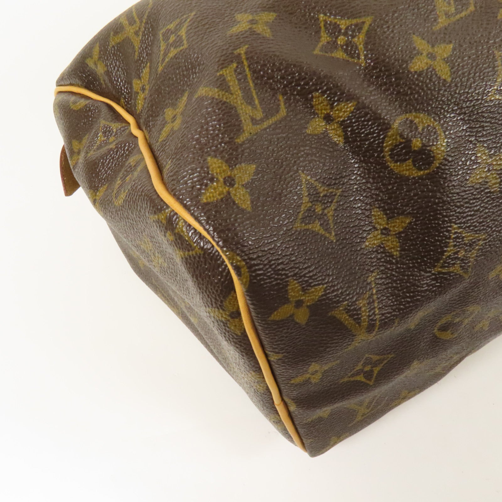 LOUIS VUITTON Monogram Speedy 30金扣手挽袋