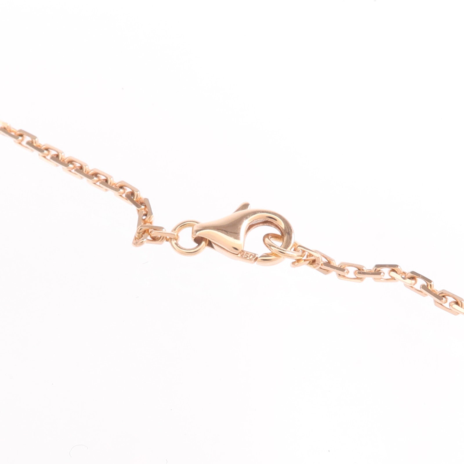 CARTIER 18K玫瑰金Love Pendant 3 Diamond鑽石項鍊