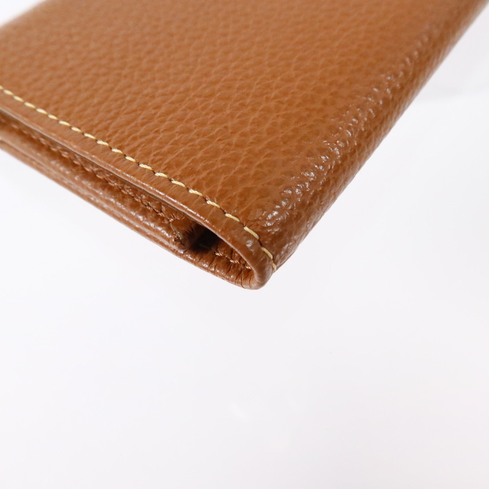 Longchamp 牛皮皮革Key case銀扣鎖匙套