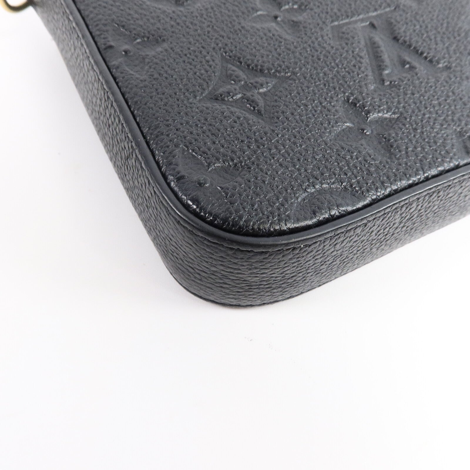 LOUIS VUITTON Monogram Empreinte Felicie Pochette鏈帶肩背袋