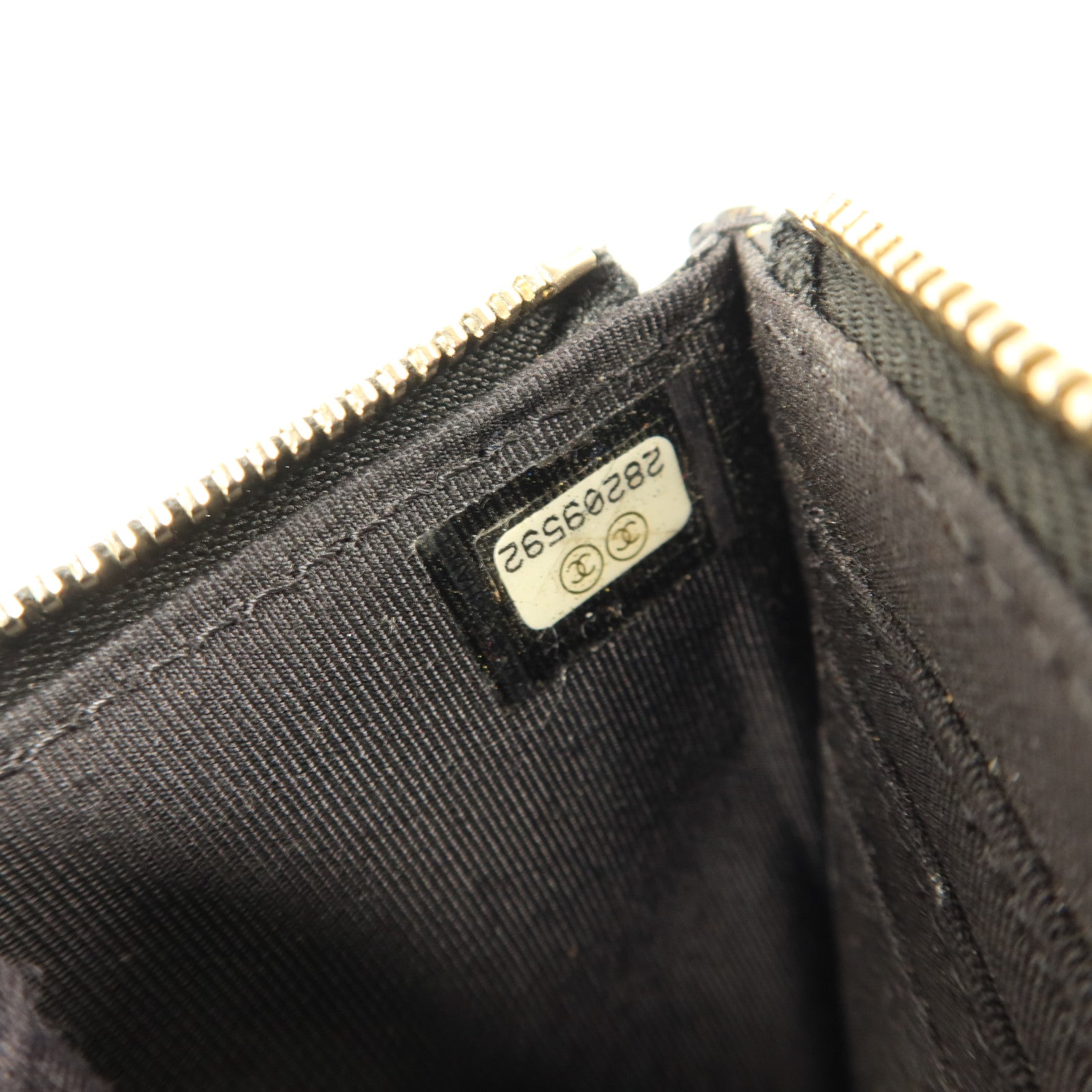 CHANEL 牛皮皮革2.55 Wallet金扣長錢包