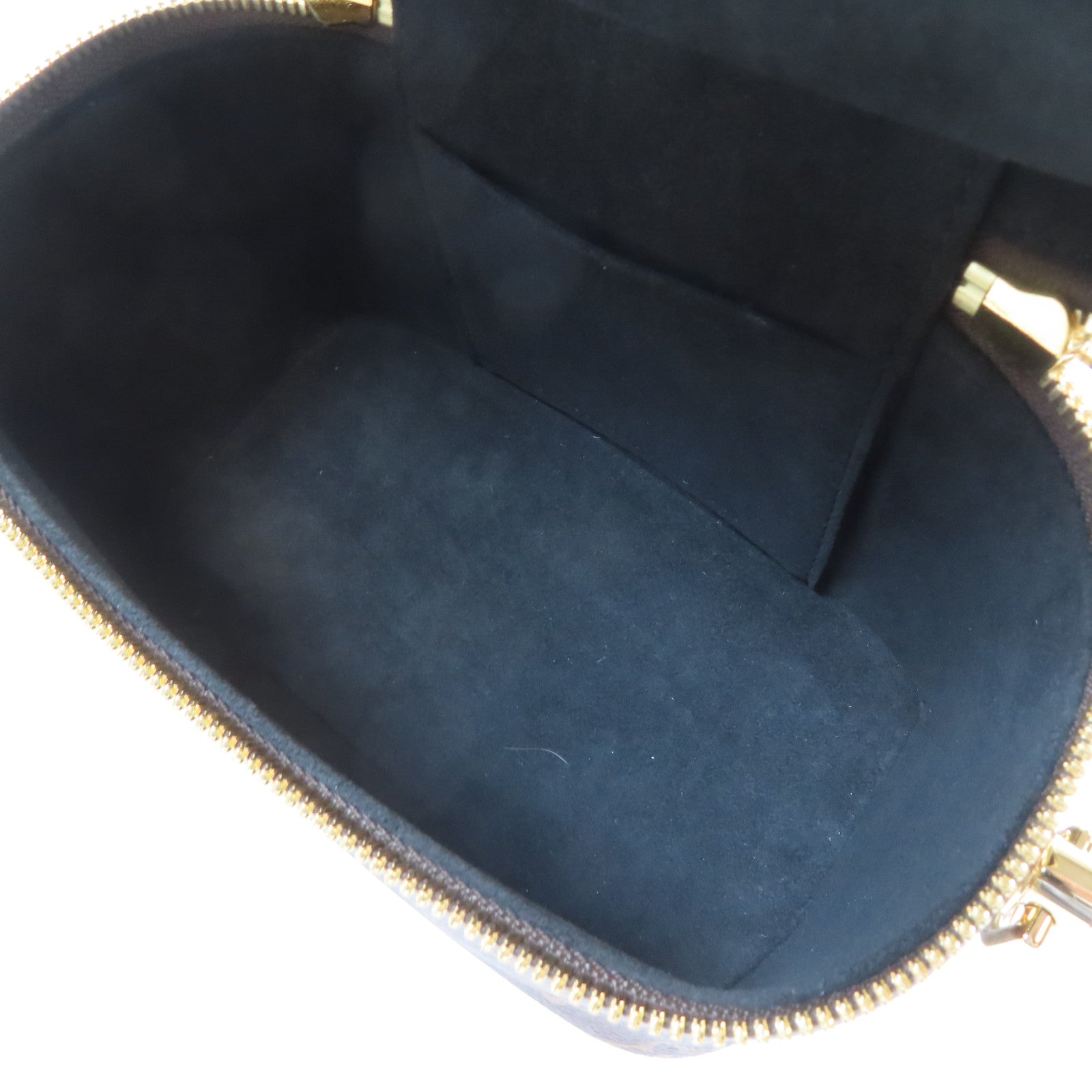 LOUIS VUITTON Monogram Vanity PM 2 Way Chain Shoulder Bag金扣手挽肩背兩用袋啡色