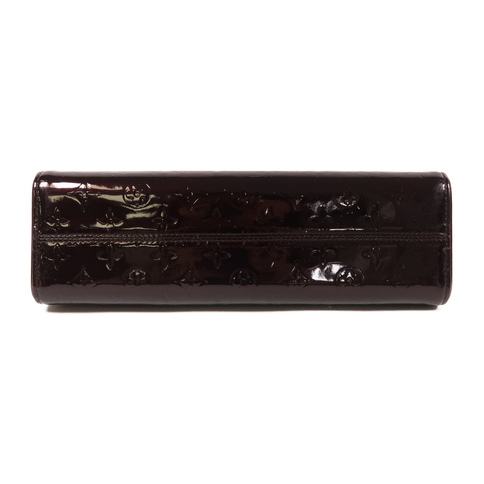 LOUIS VUITTON Monogram Vernis Roxbury Drive金扣手挽肩背兩用袋酒紅色