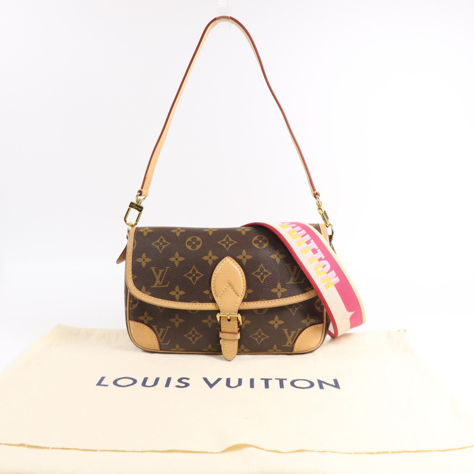 LOUIS VUITTON Monogram Diane手挽肩背兩用袋
