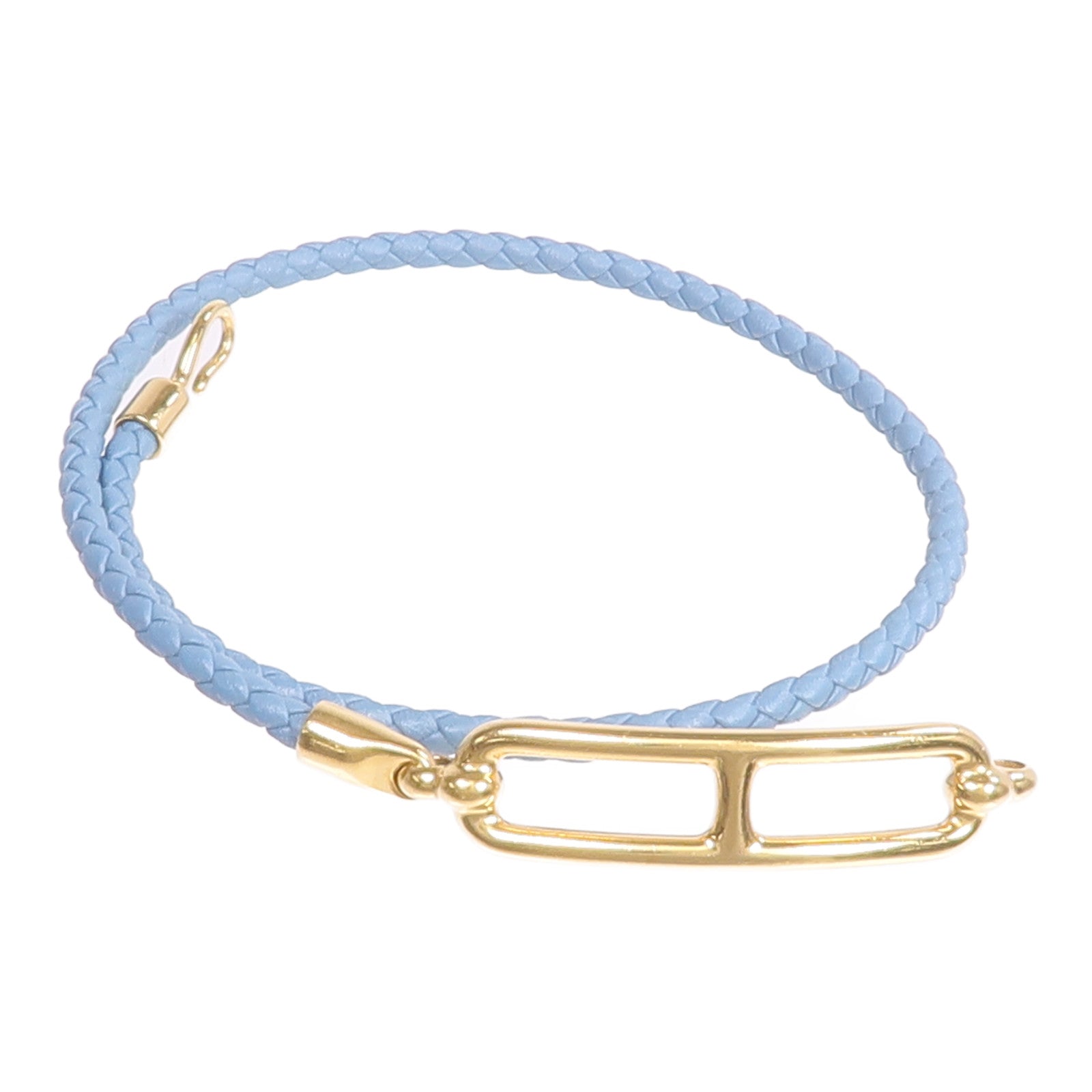 HERMES Swift皮革Roulis Double Tour金扣手帶手帶