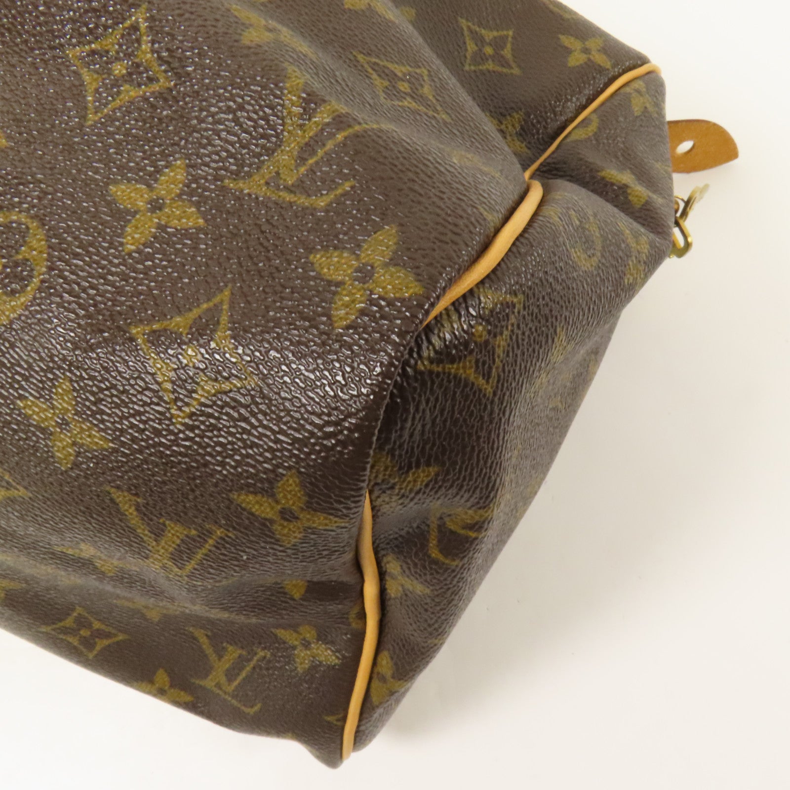 LOUIS VUITTON Monogram Speedy 30金扣手挽袋