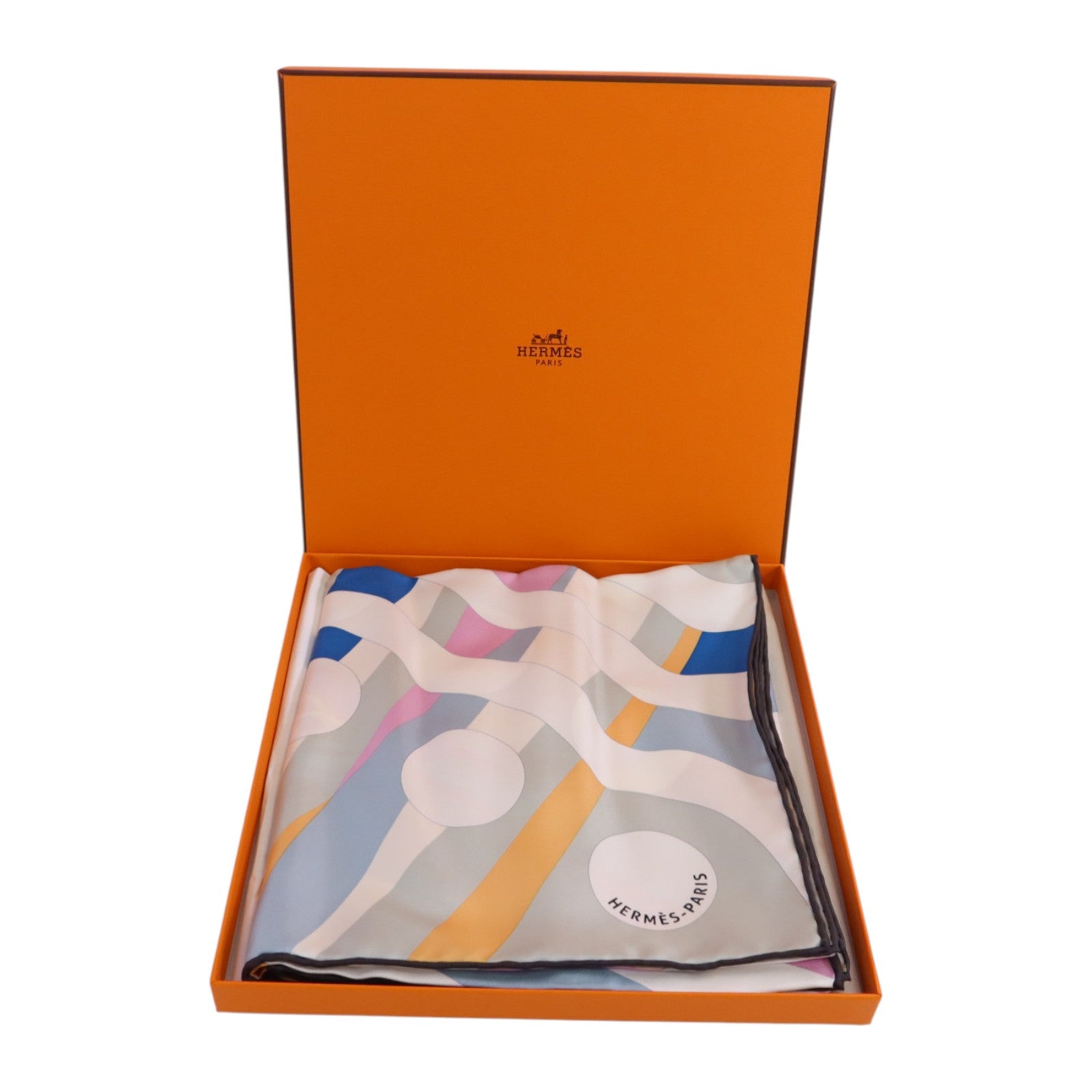 HERMES 絲質Scarf 90x90絲巾