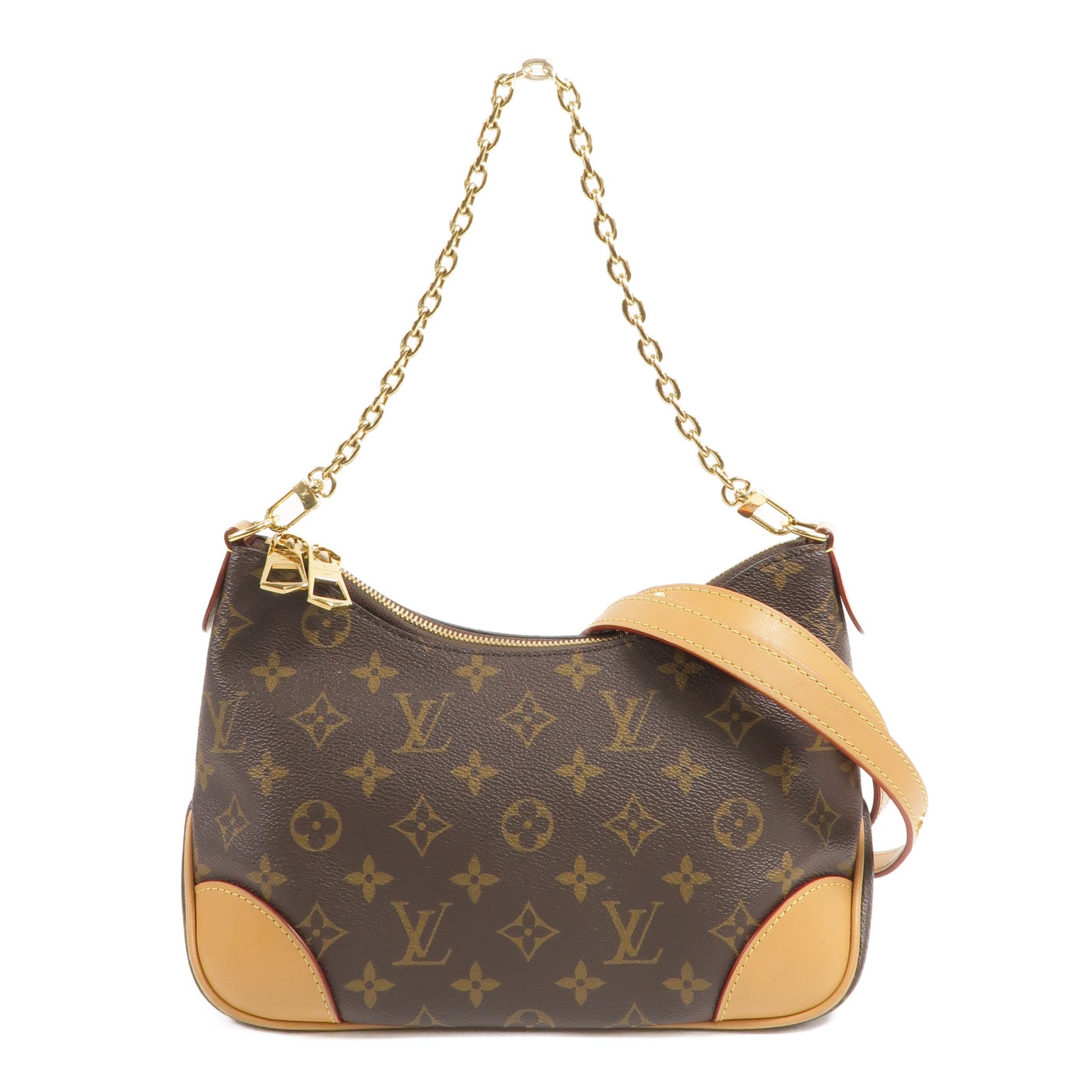 LOUIS VUITTON Monogram Boulogne PM手挽肩背兩用袋