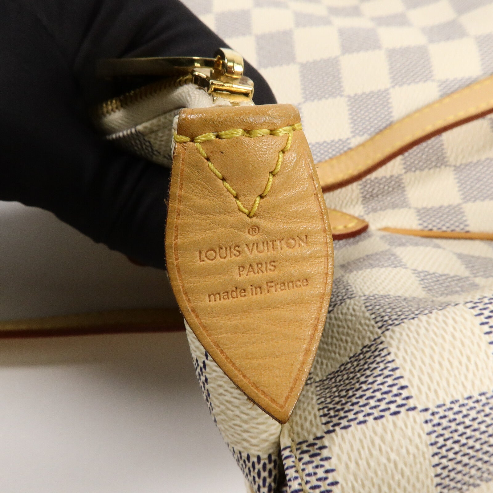 LOUIS VUITTON Damier Azur Totally MM肩背袋