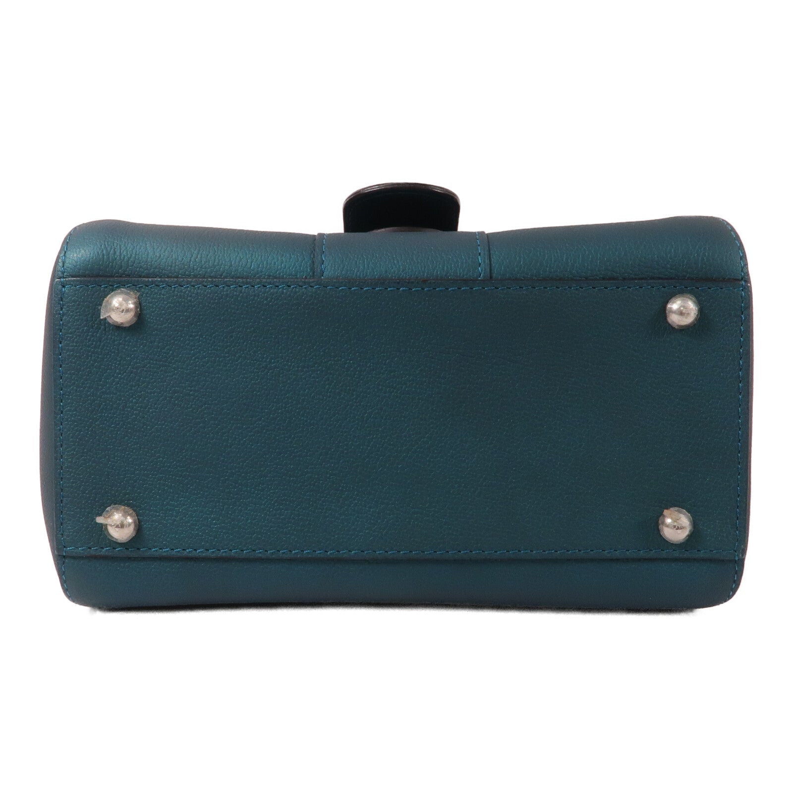 Delvaux 牛皮皮革Brillant Mini手挽肩背兩用袋