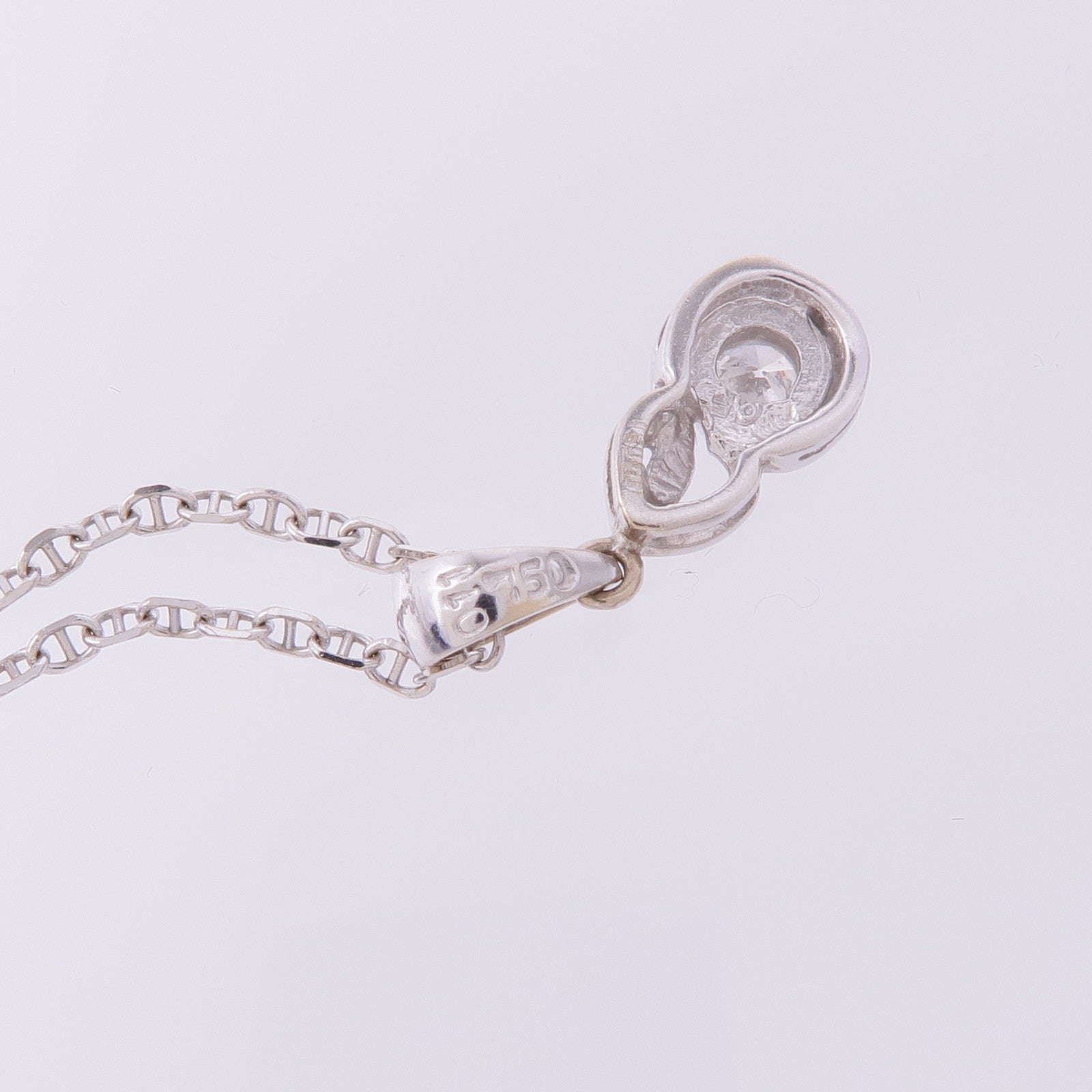 JEWELRY 18K白金Diamond Necklace鑽石項鍊