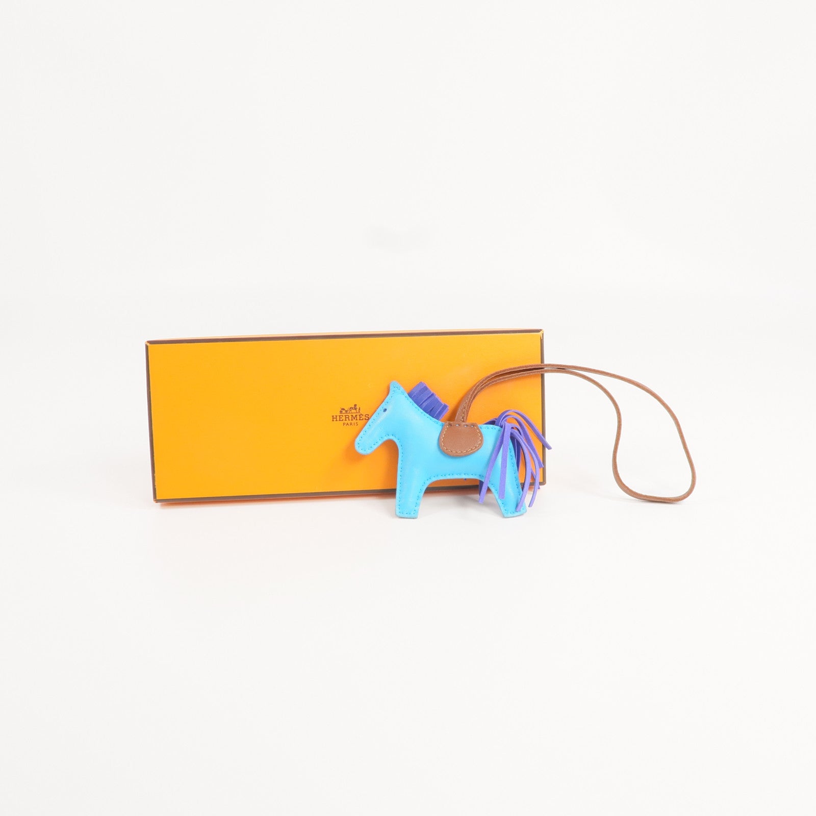 HERMES Milo皮革Rodeo PM掛飾