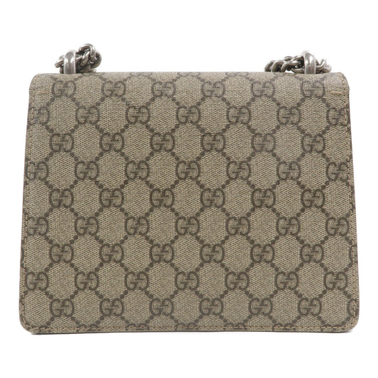 GUCCI 塗層帆布Mini Dionysus鏈帶肩背袋