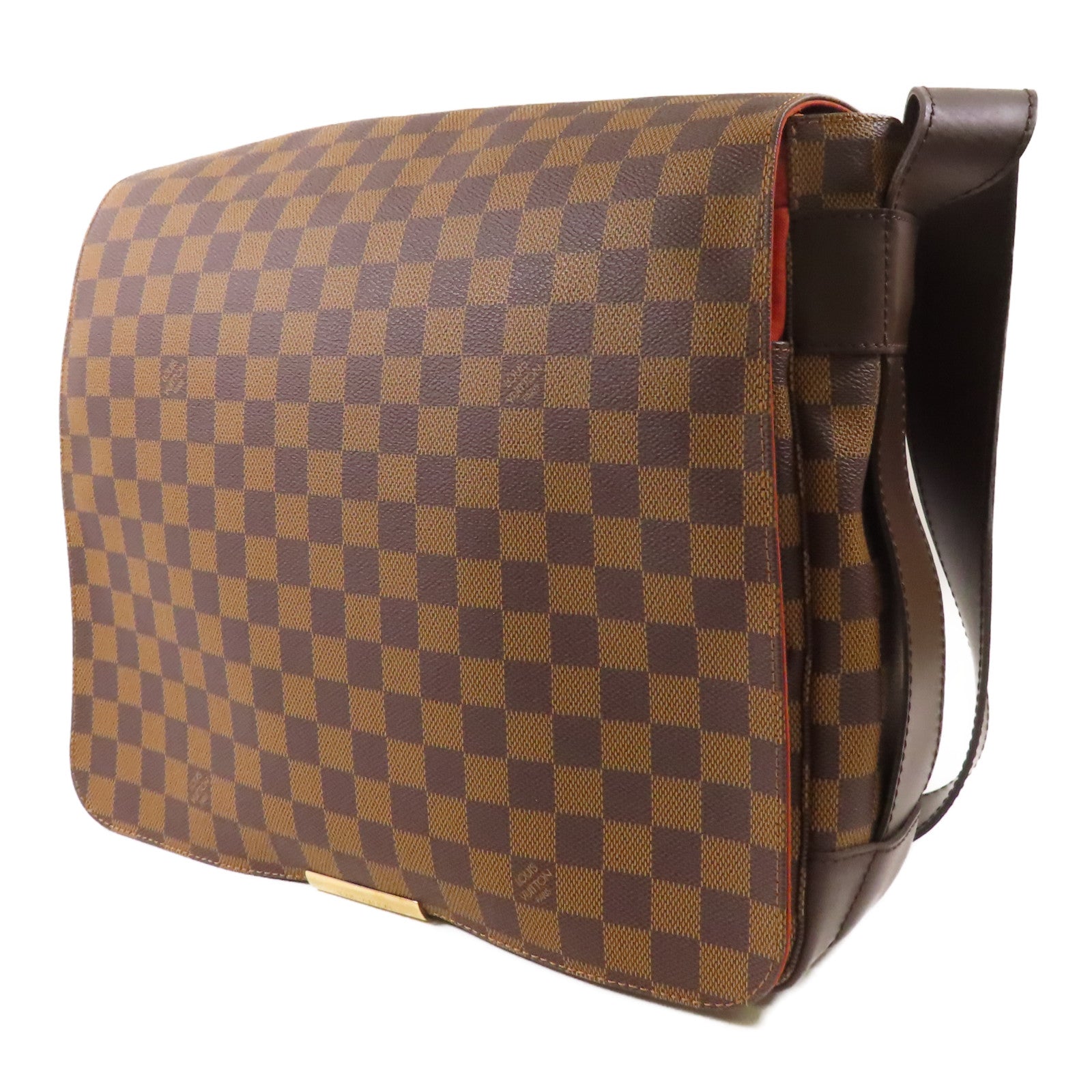 LOUIS VUITTON Damier Bastille金扣肩背袋