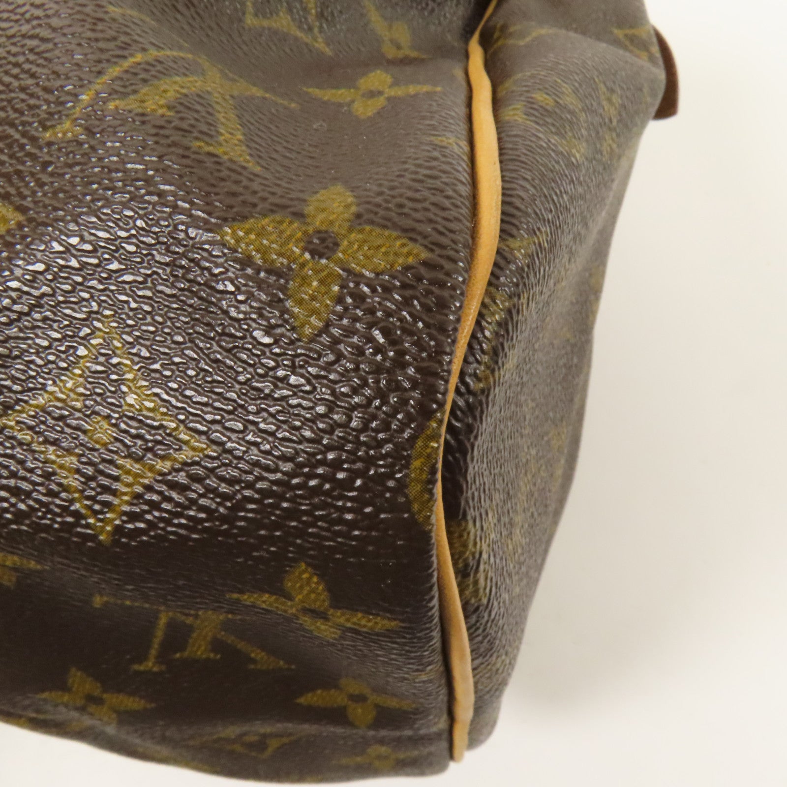 LOUIS VUITTON Monogram Speedy 30金扣手挽袋