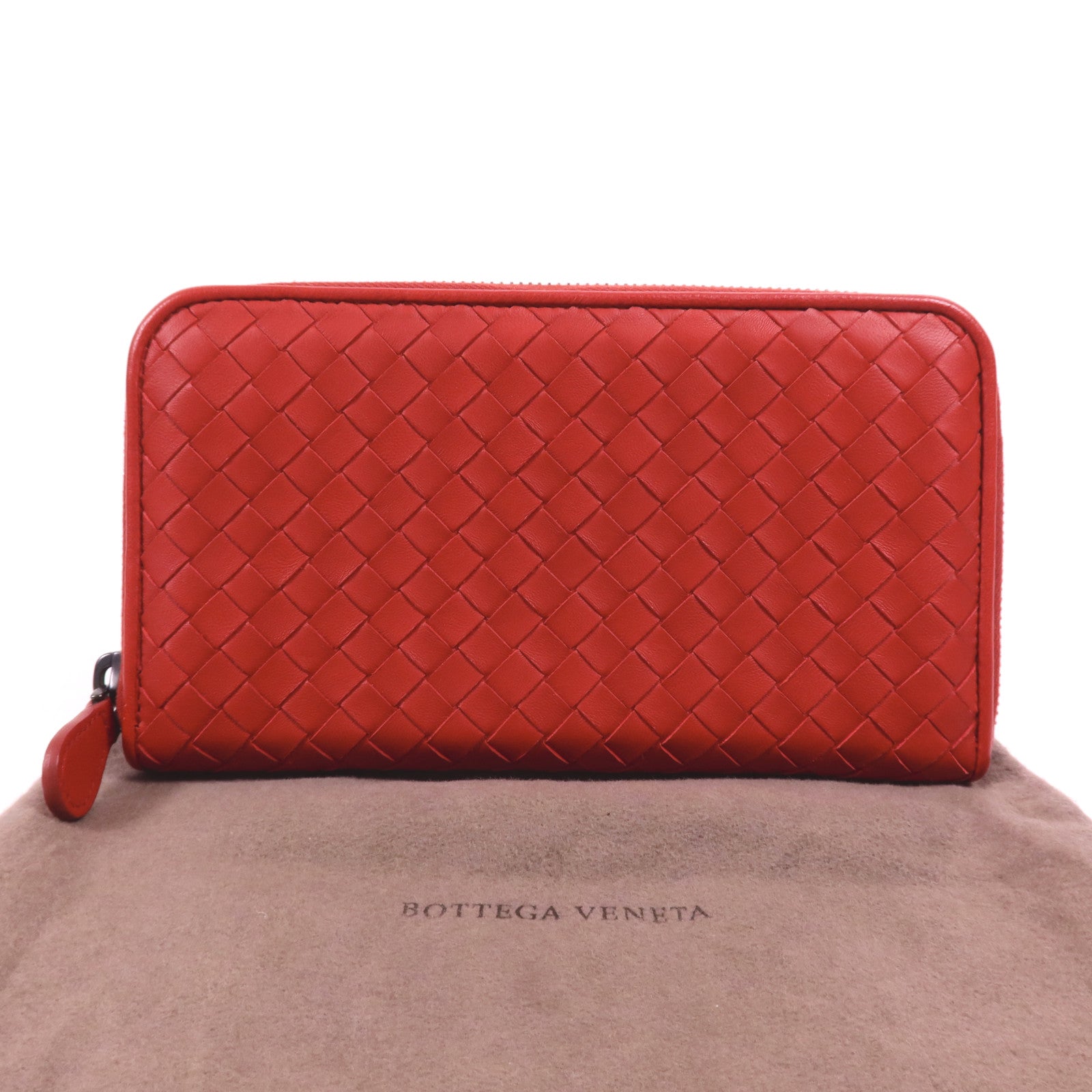 BOTTEGA VENETA 【激減優惠】羊皮皮革Long Wallet長錢包