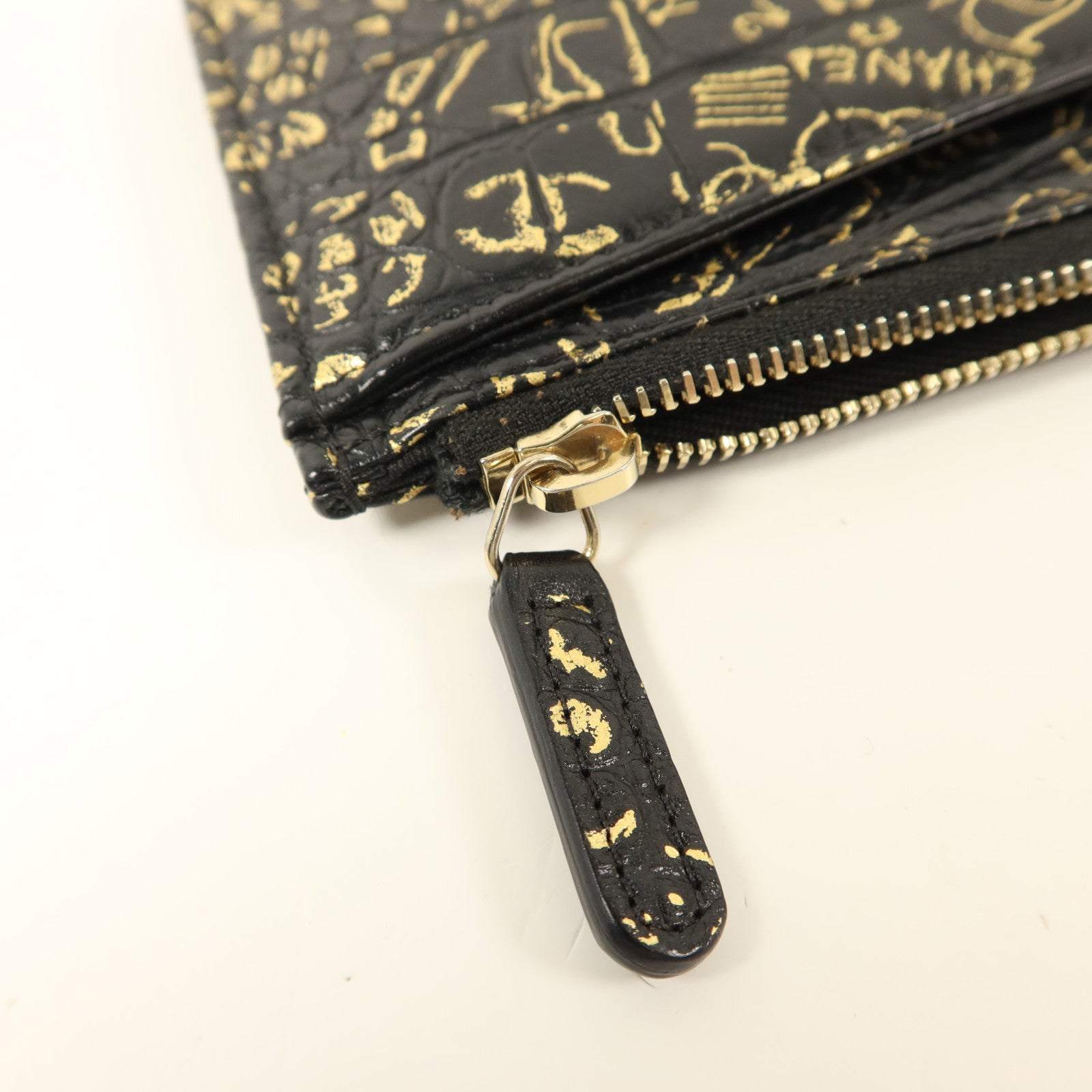 CHANEL 牛皮皮革2.55 Wallet金扣長錢包
