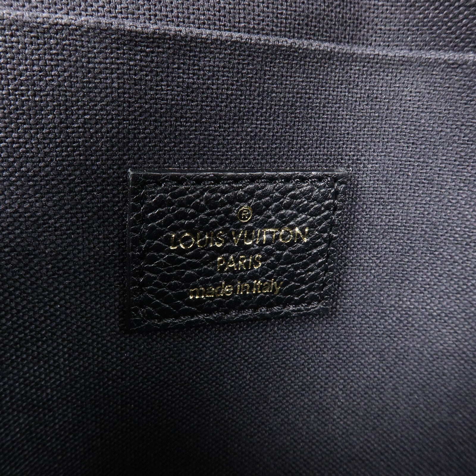 LOUIS VUITTON Monogram Empreinte Felicie Pochette鏈帶肩背袋