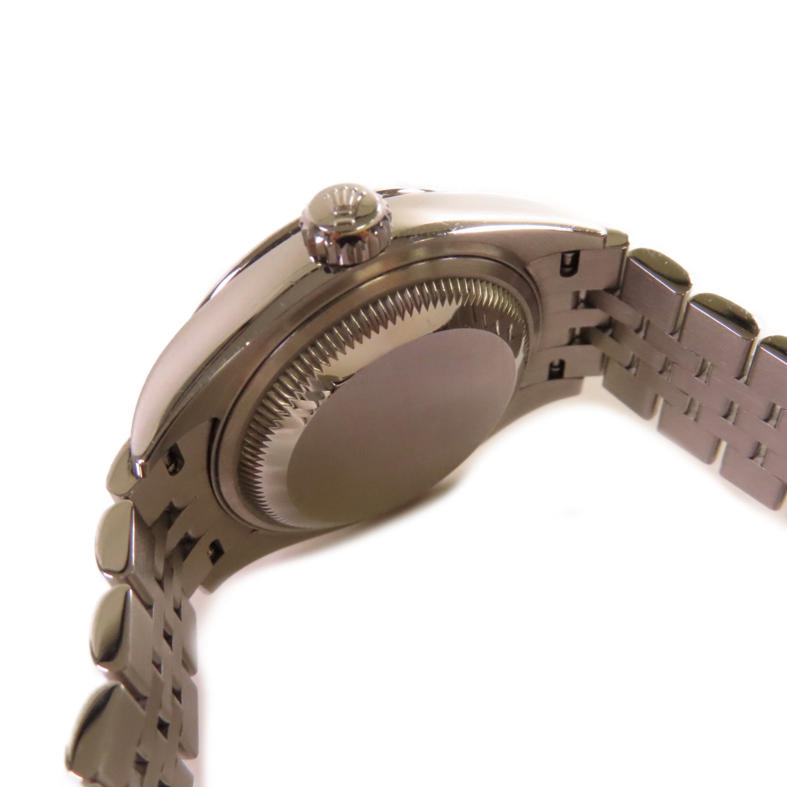 ROLEX Lady Datejust Watch不鏽鋼自動機芯手錶碳灰色