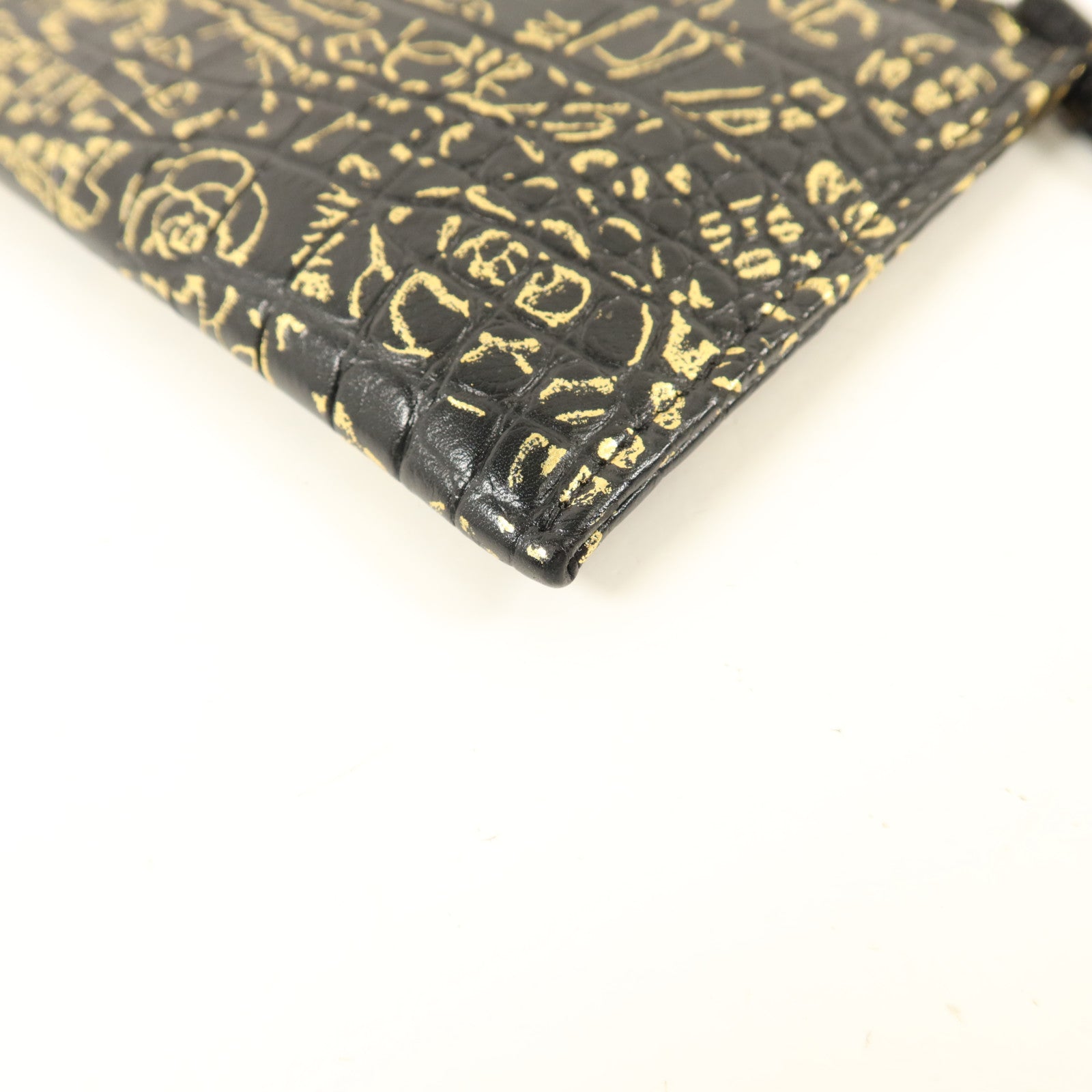CHANEL 牛皮皮革2.55 Wallet金扣長錢包