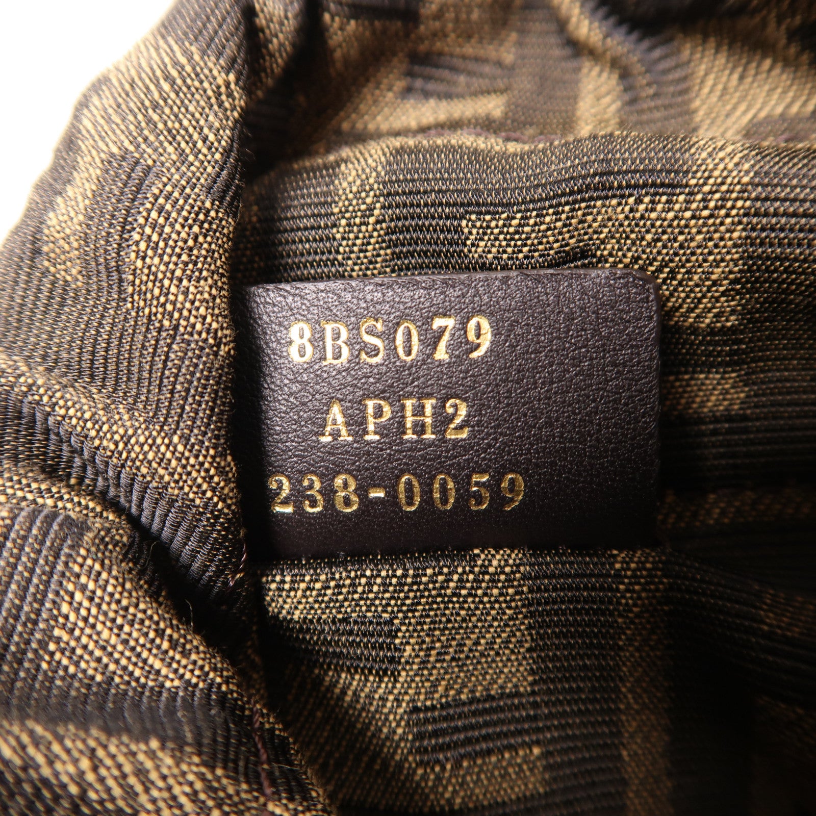 FENDI Raffia/帆布Step Out Bucket金扣手挽肩背兩用袋