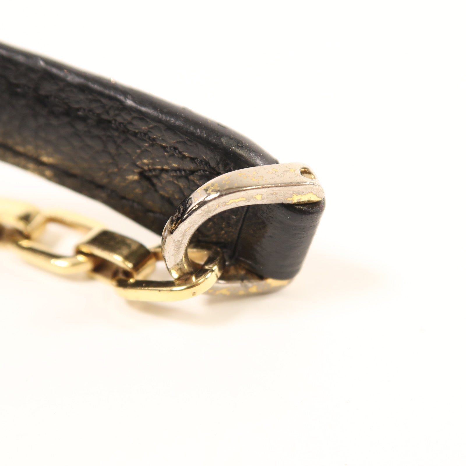 LOUIS VUITTON Monogram Empreinte Saint Germain BB金扣鏈帶肩背袋