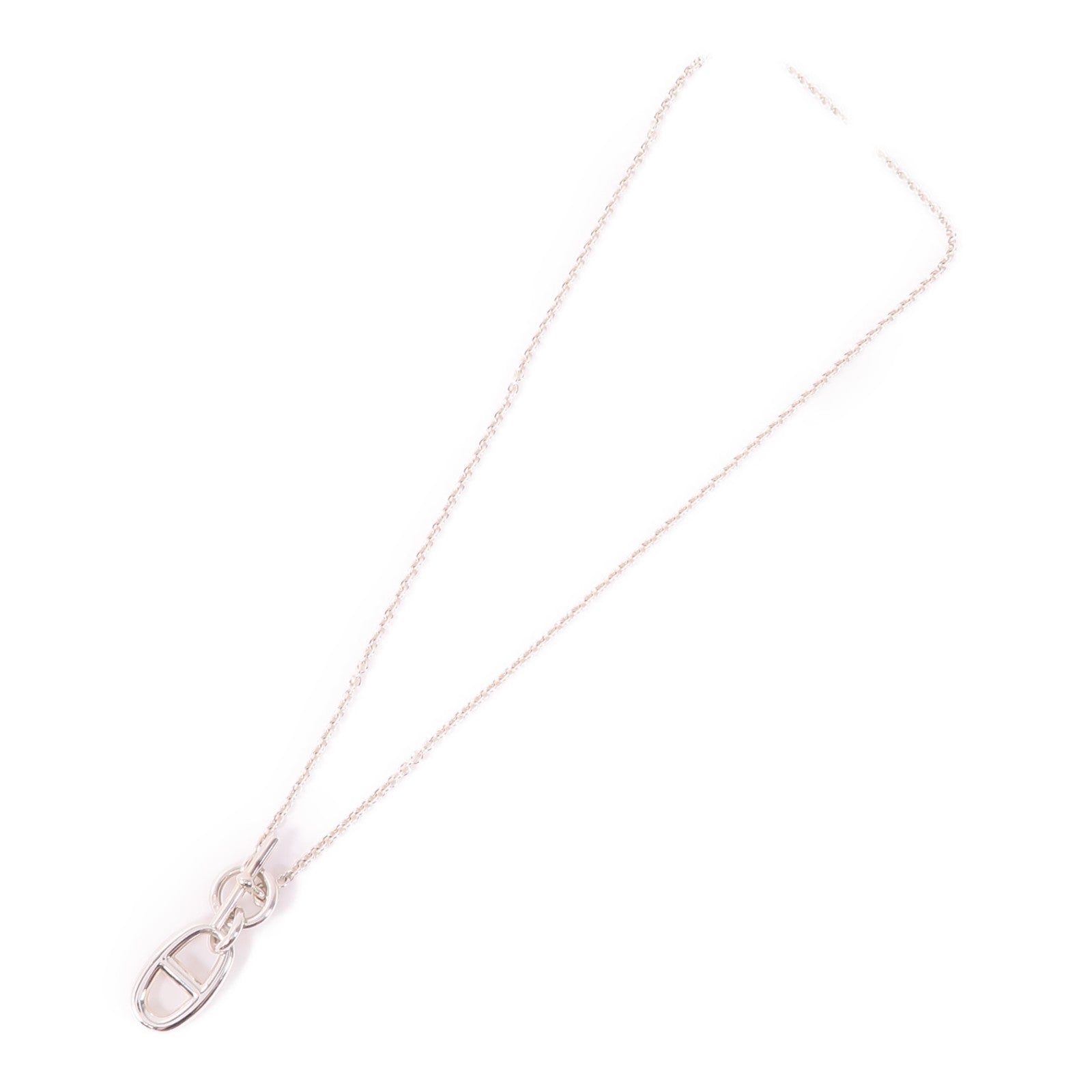 HERMES 【激減優惠】925純銀Chaine d'ancre Enchainee項鍊