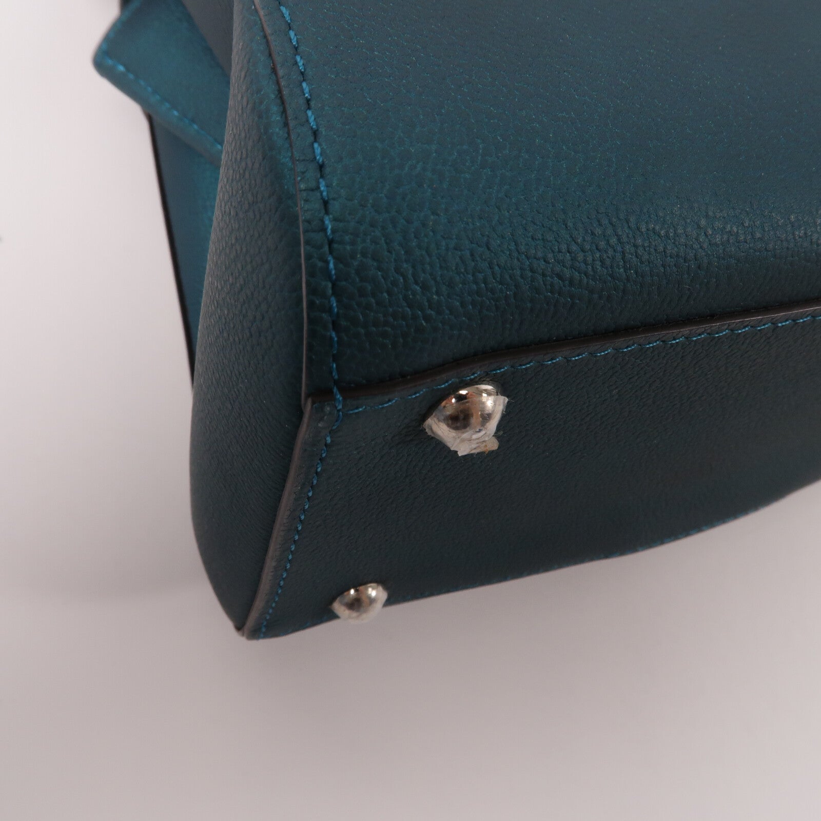 Delvaux 牛皮皮革Brillant Mini手挽肩背兩用袋