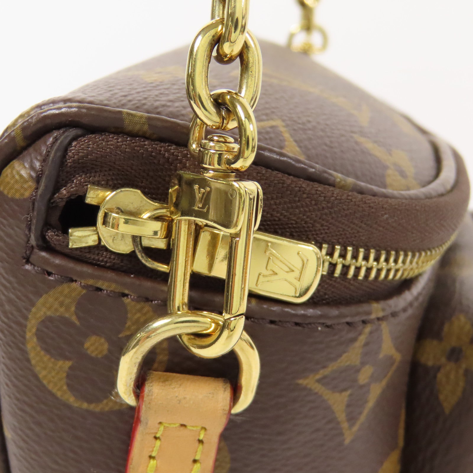 LOUIS VUITTON LV GHW Mini Bumbag Shoulder Bag M82335 Monogram Brown