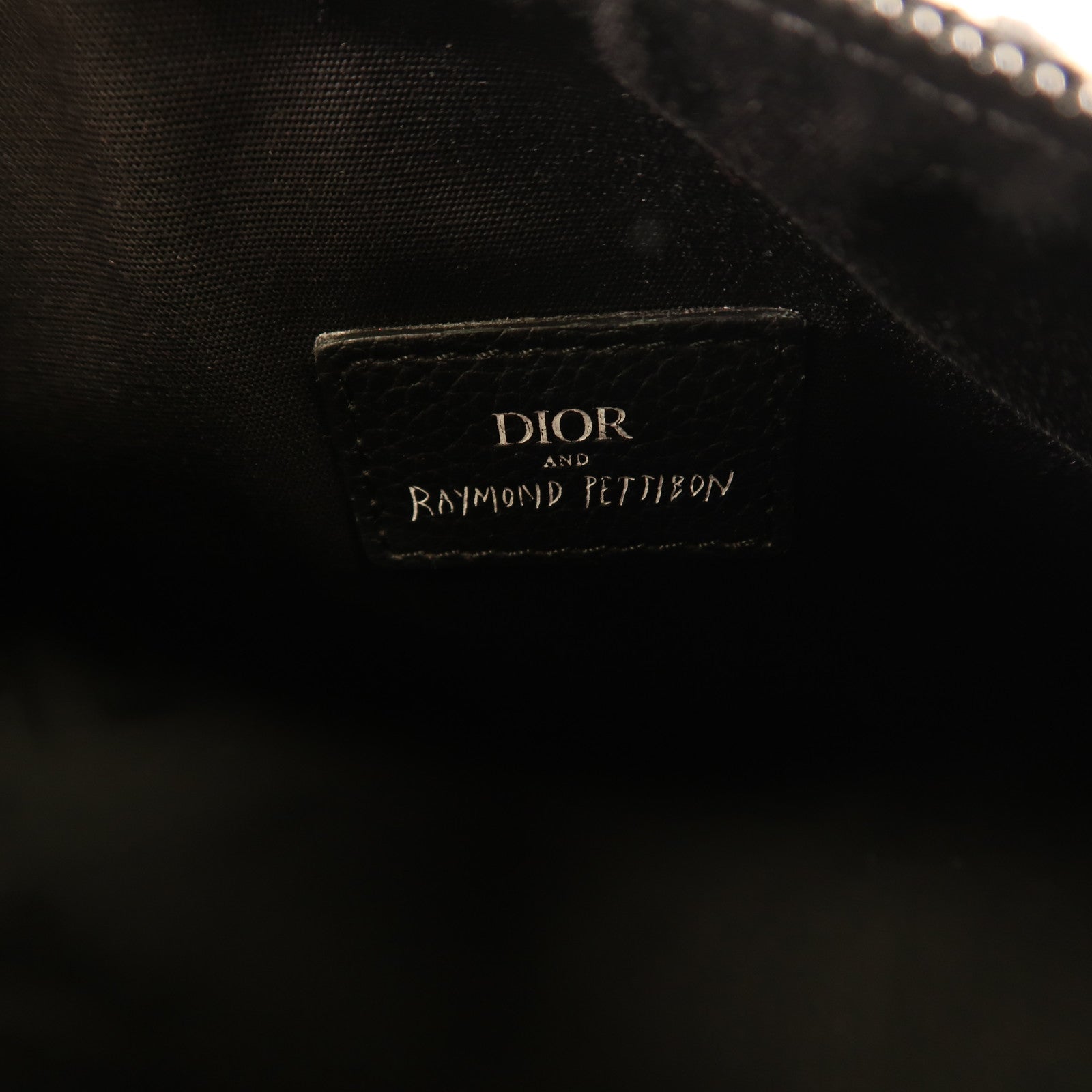 Dior Oblique帆布Dior x Raymond黑扣波士頓包