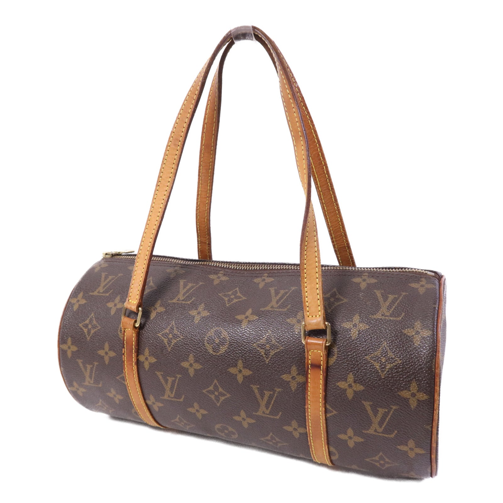 LOUIS VUITTON 【激減優惠】Monogram Papillon GM金扣手挽袋