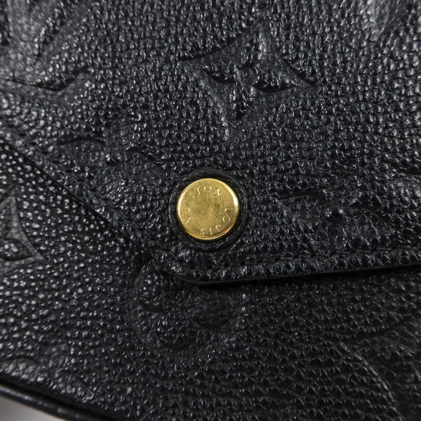 LOUIS VUITTON Monogram Empreinte Felicie Pochette鏈帶肩背袋