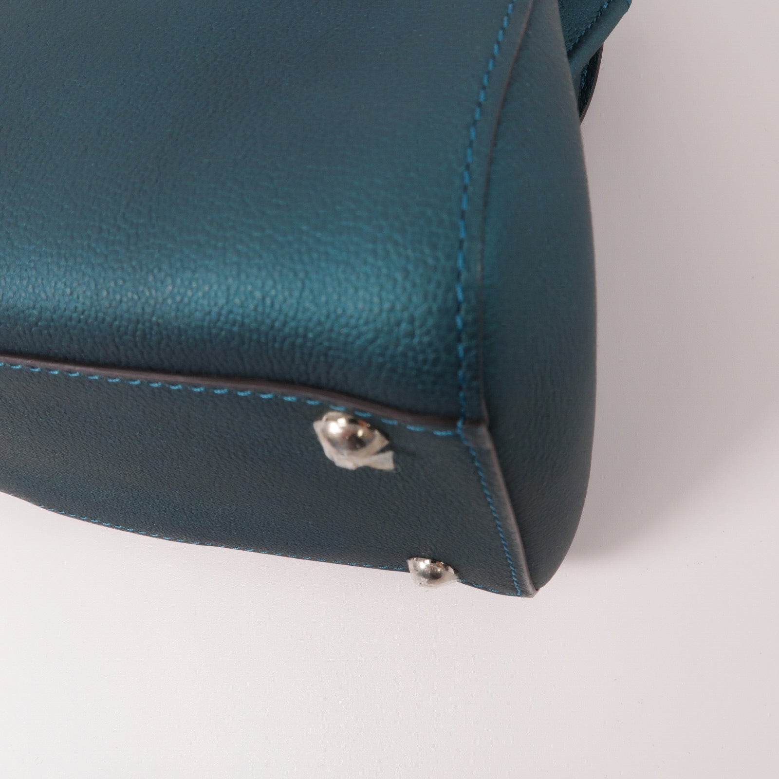 Delvaux 牛皮皮革Brillant Mini手挽肩背兩用袋