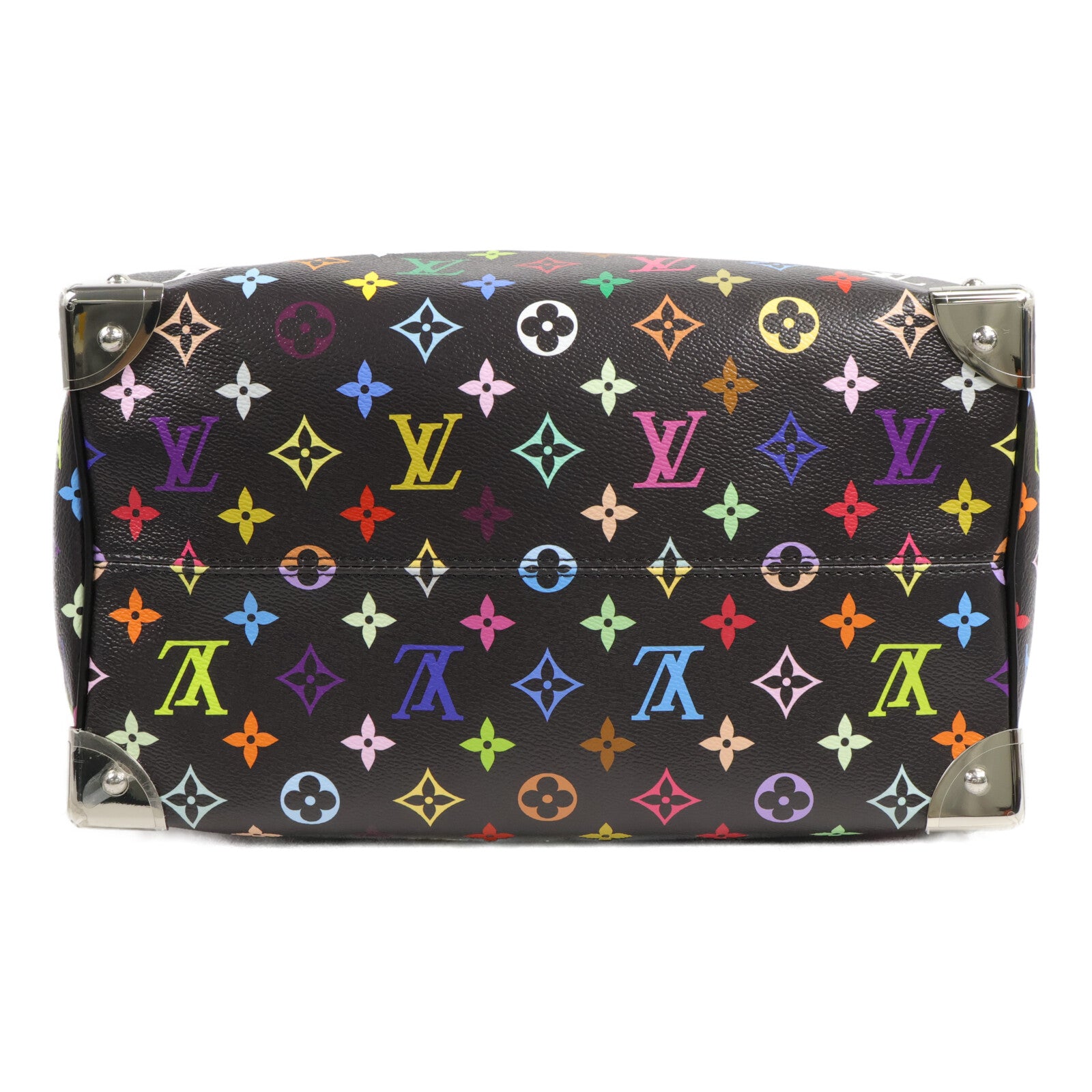 LOUIS VUITTON Monogram Multicolore LV x TM Speedy Soft 30手挽袋