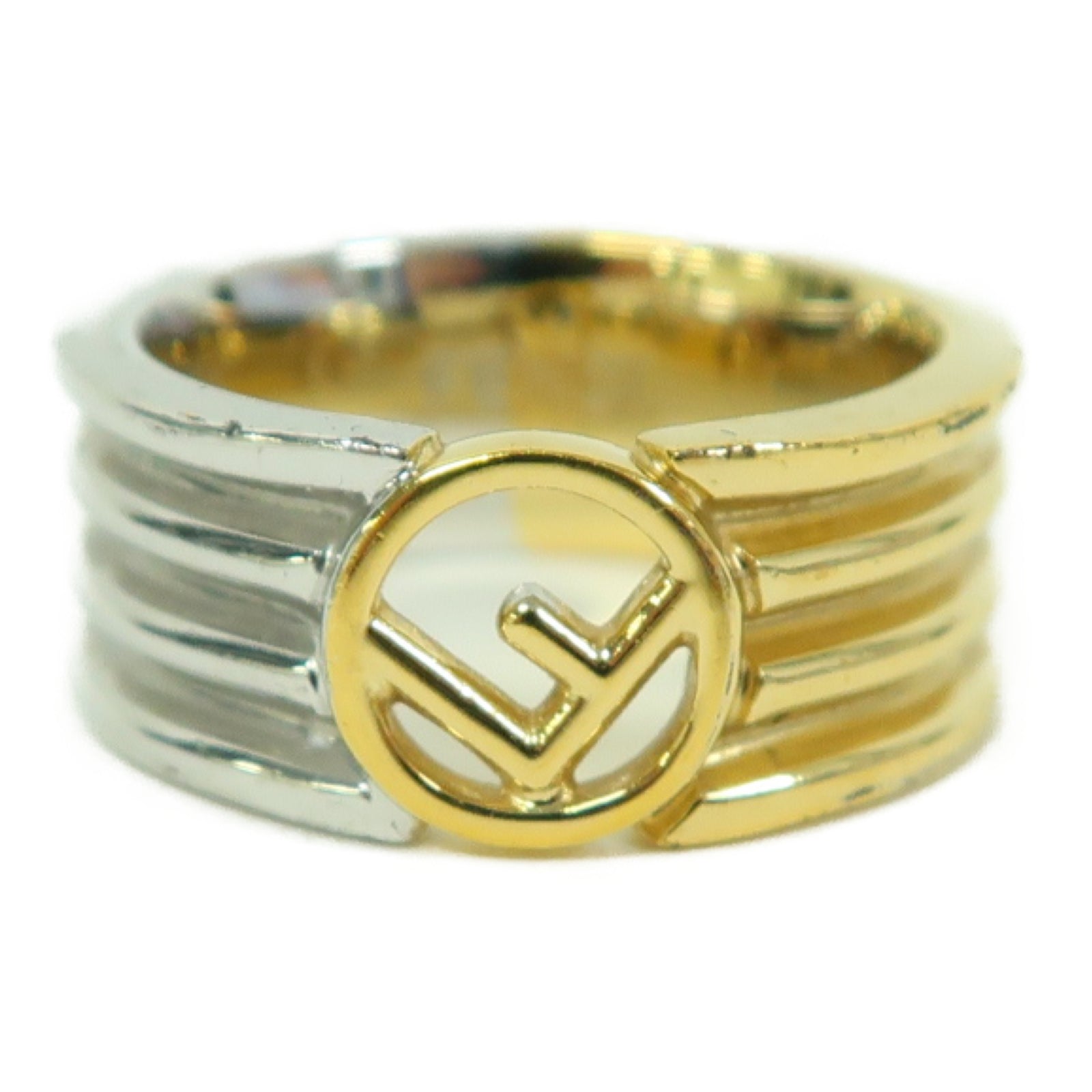 FENDI 【激減優惠】金屬Ring戒指金色/銀色US#5.75