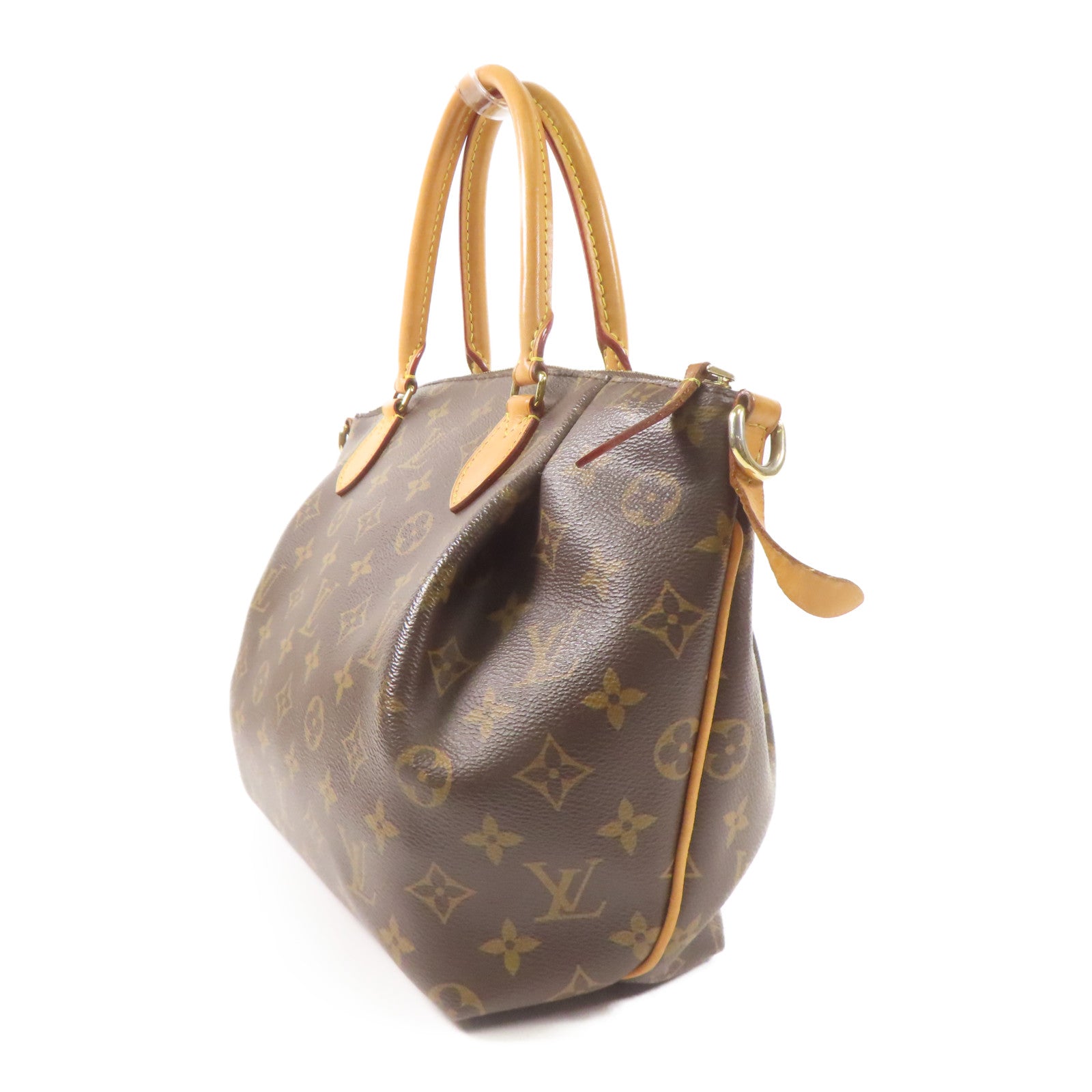 LOUIS VUITTON LV GHW Turenne PM 2 Way Shoulder Bag Handbag M48814 Monogram Brown
