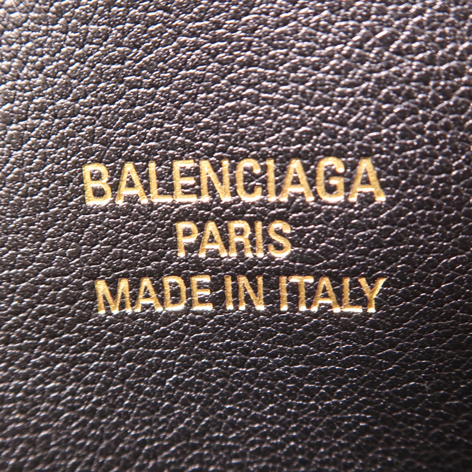 BALENCIAGA GHW Small Hourglass Tote Bag 2 Way Shoulder 810415 2ABE7/1000 Calf