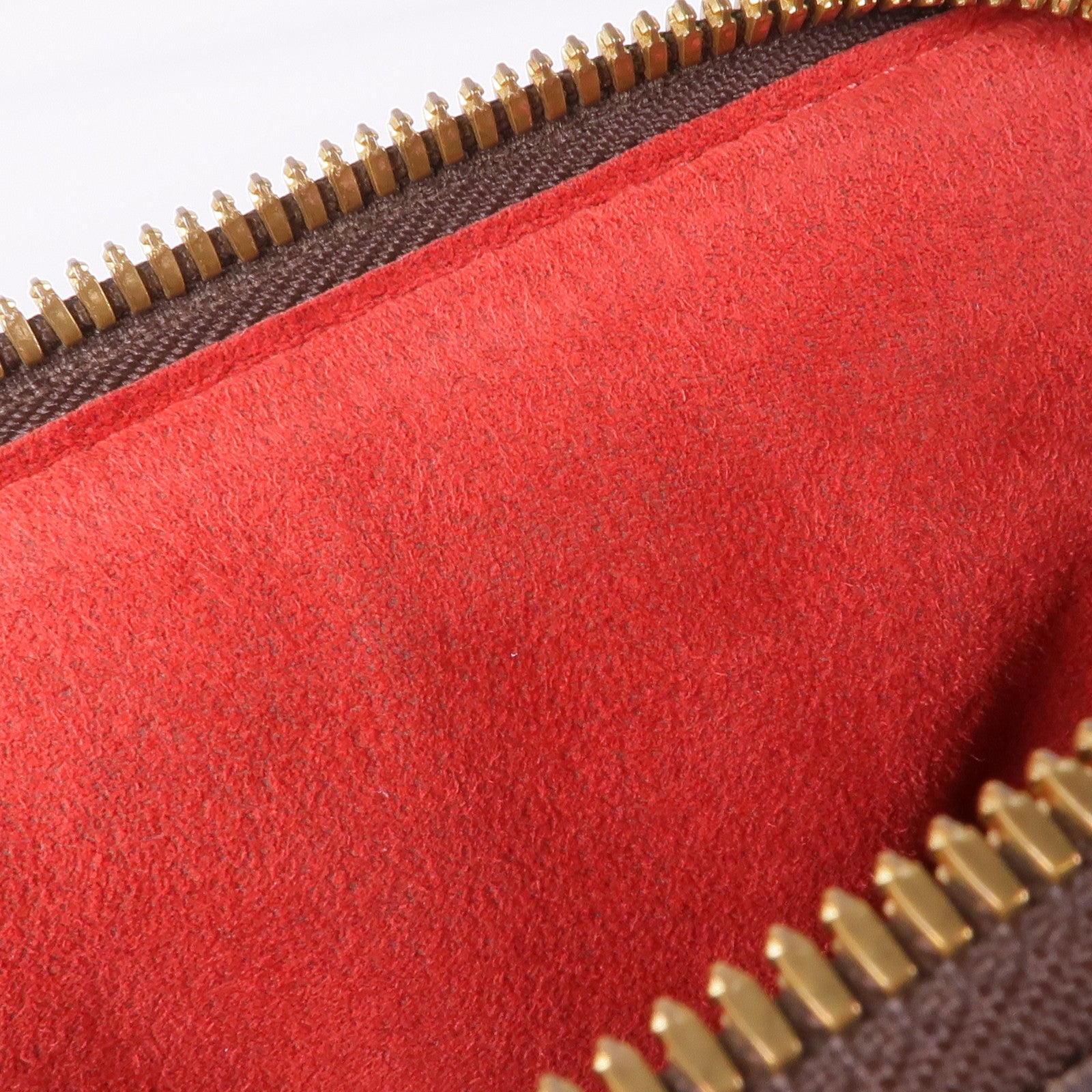 LOUIS VUITTON Damier Trevi金扣手挽肩背兩用袋棕色