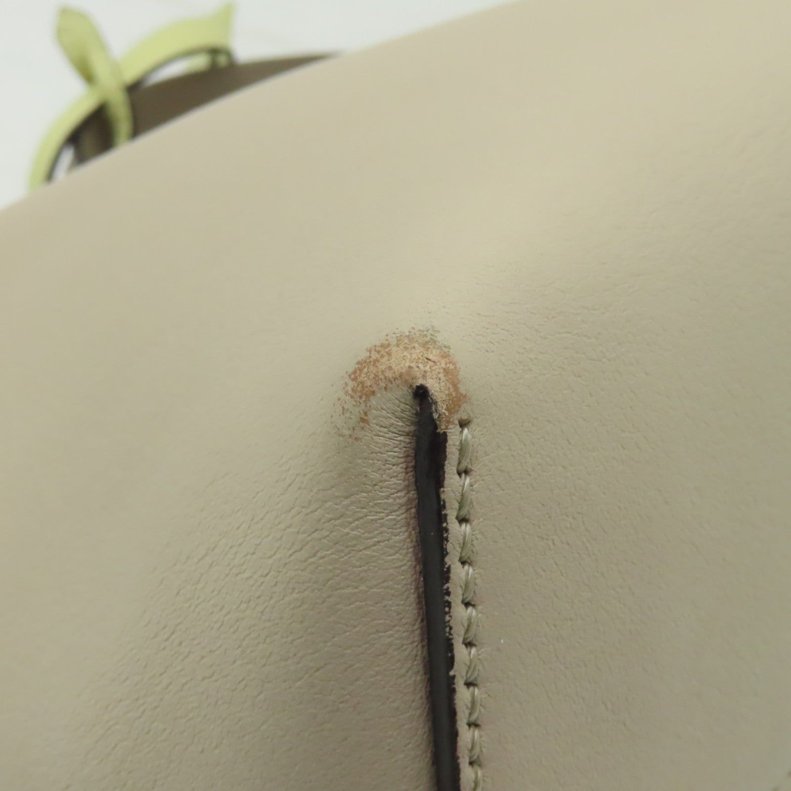 FENDI 【激減優惠】牛皮皮革By The Way銀扣手挽肩背兩用袋米色