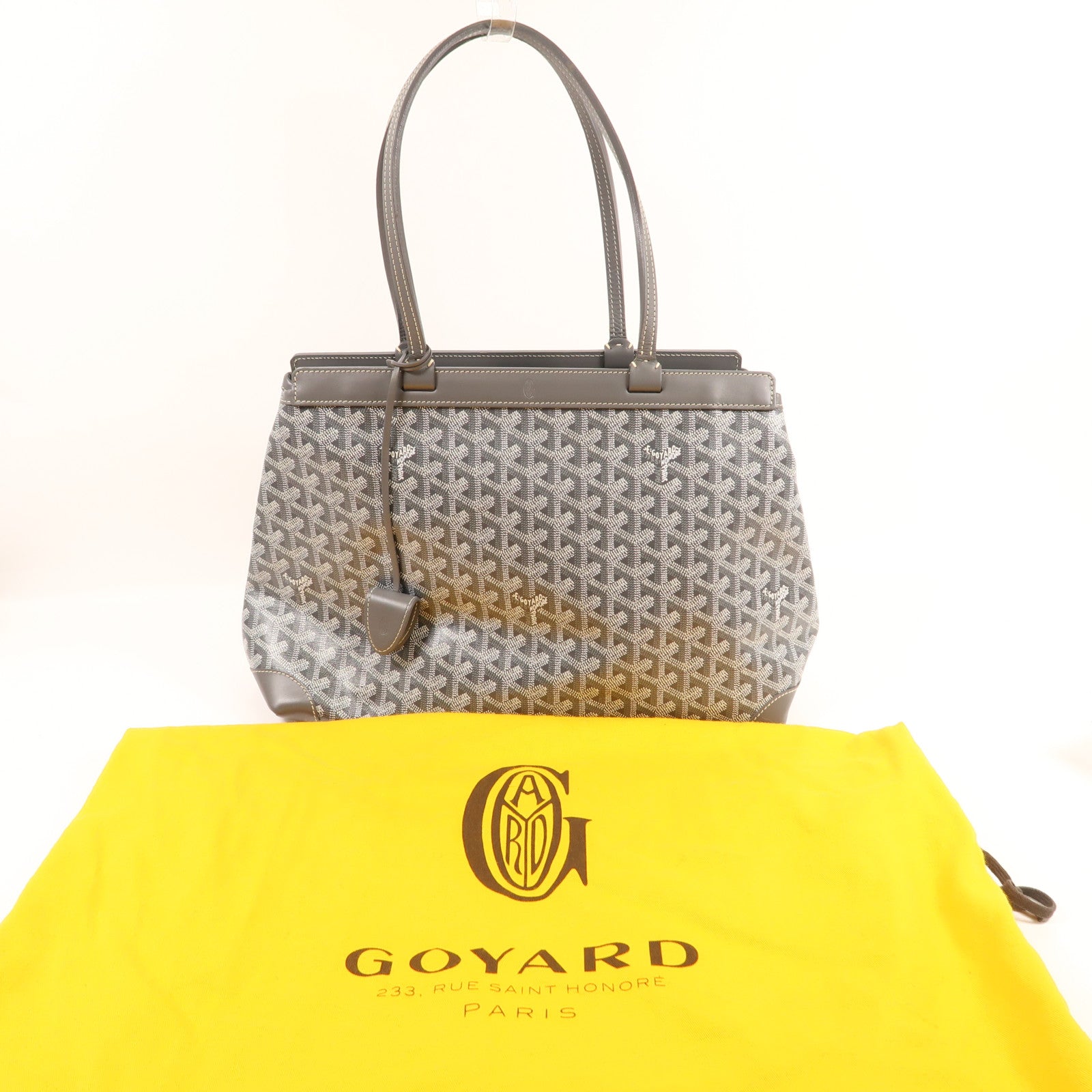 GOYARD 塗層帆布Bellechasse Blaude PM肩背袋