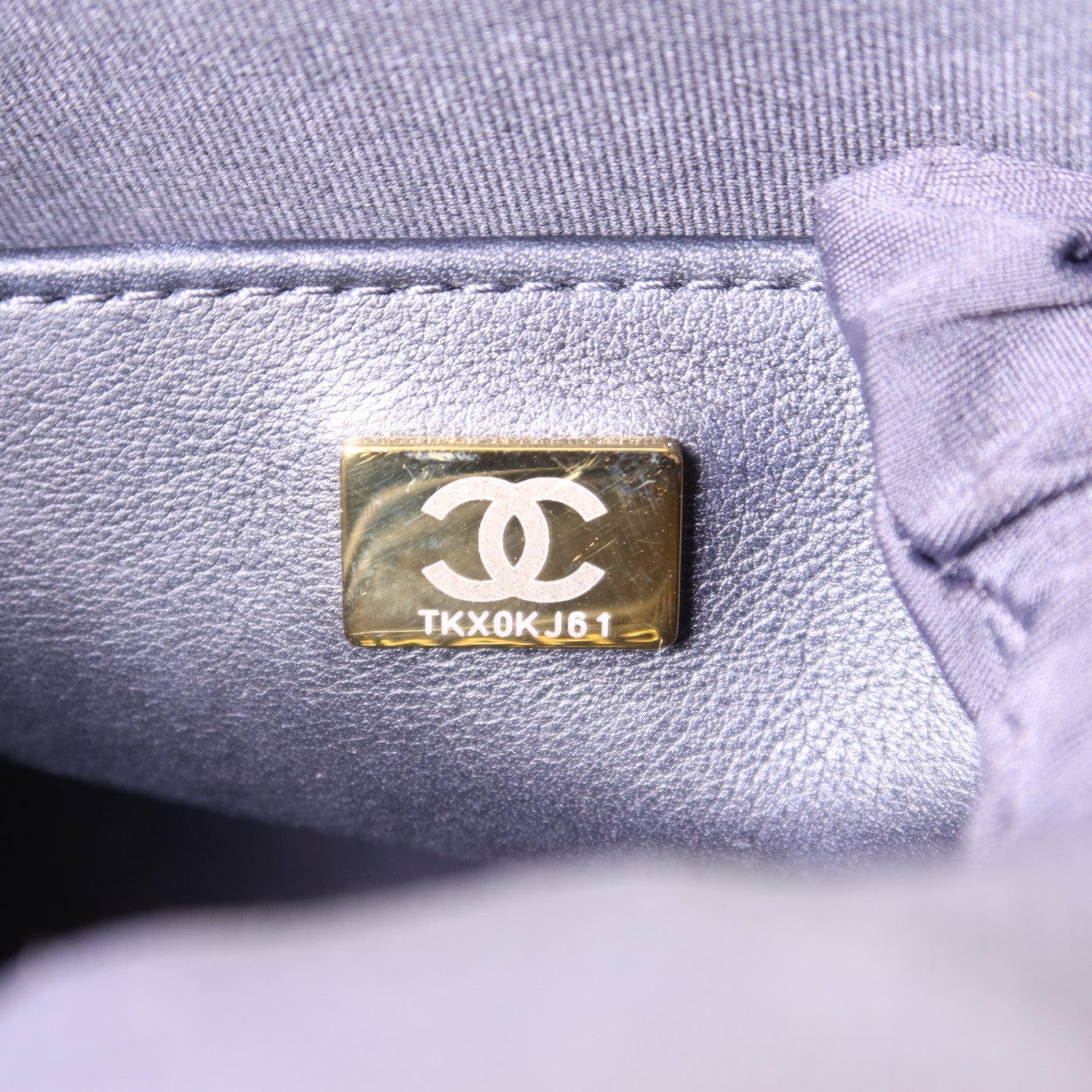 CHANEL 【激減優惠】牛皮皮革24S Hobo金扣鏈帶肩背袋