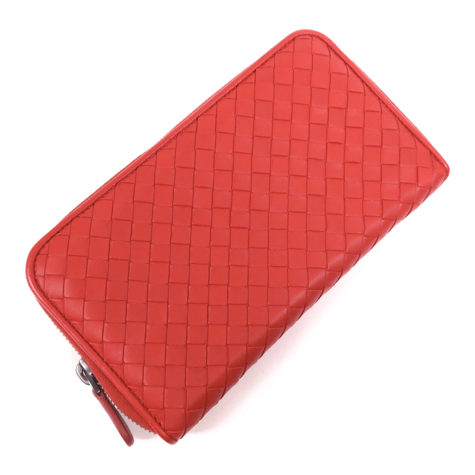 BOTTEGA VENETA 【激減優惠】羊皮皮革Long Wallet長錢包