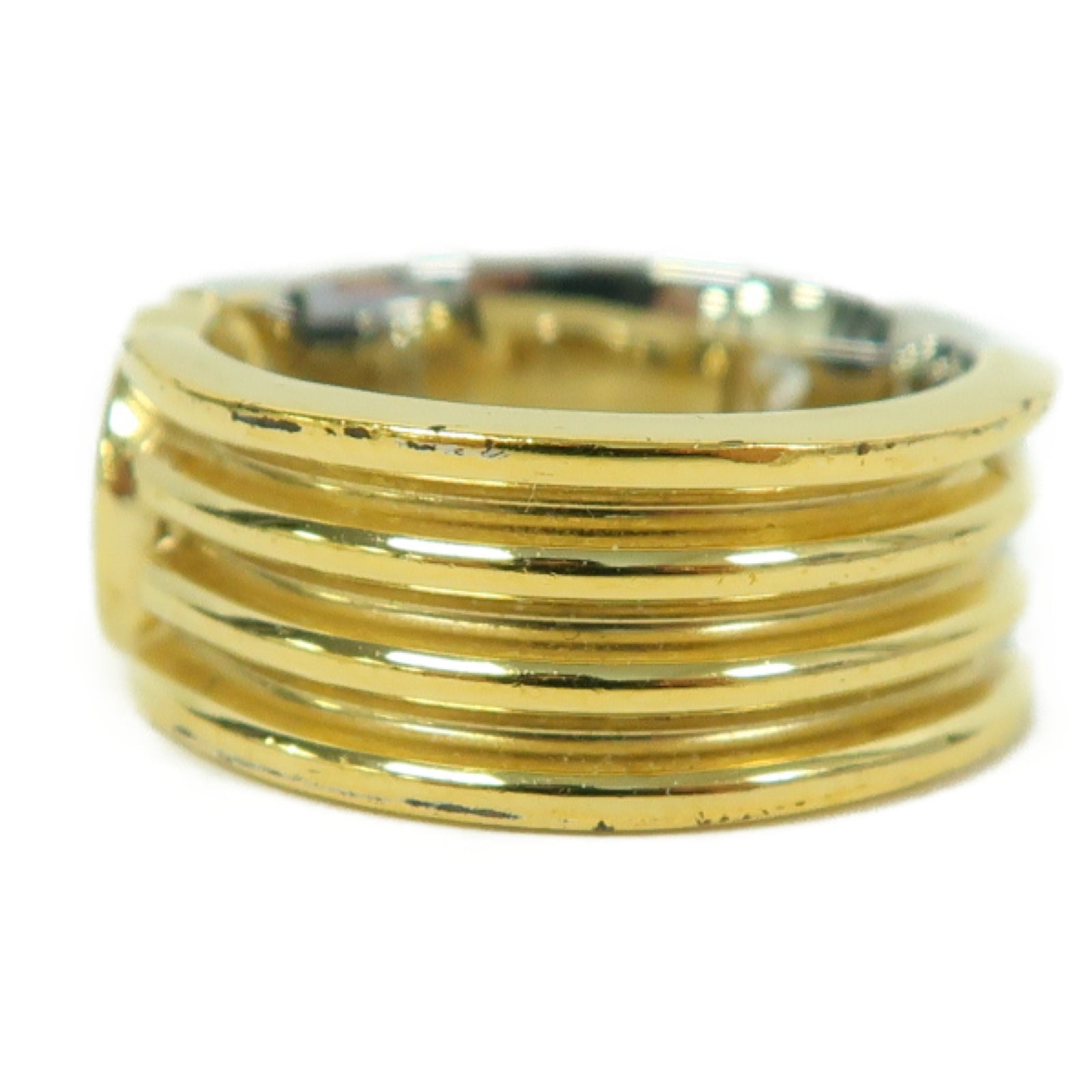 FENDI 【激減優惠】金屬Ring戒指金色/銀色US#5.75